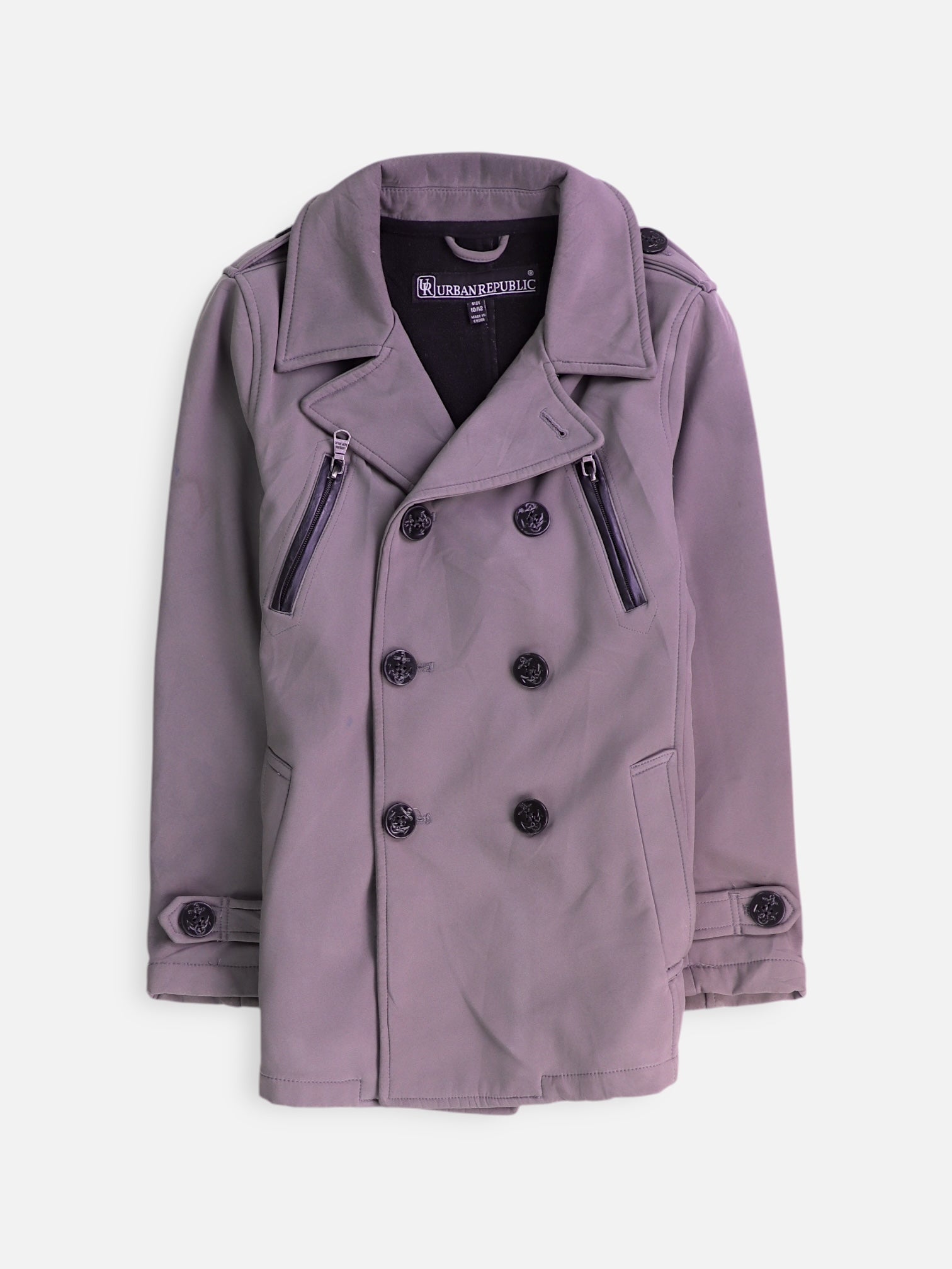 URBAN REPUBLIC Chaqueta Casual Basic - Niño - Small - 10-12Y (Años)