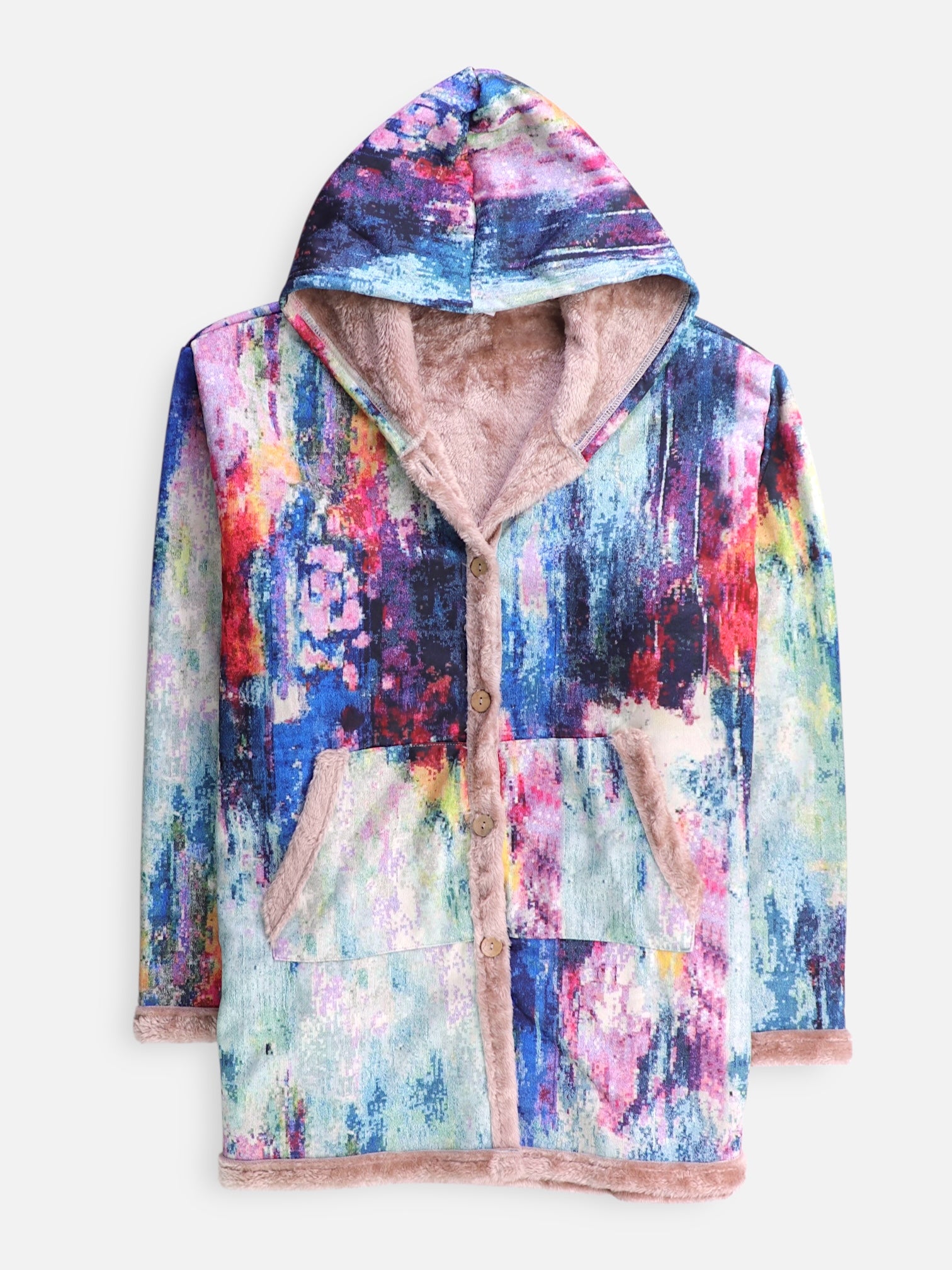 Sudadera Hoodie Tie-Dye - Mujer - 5XL
