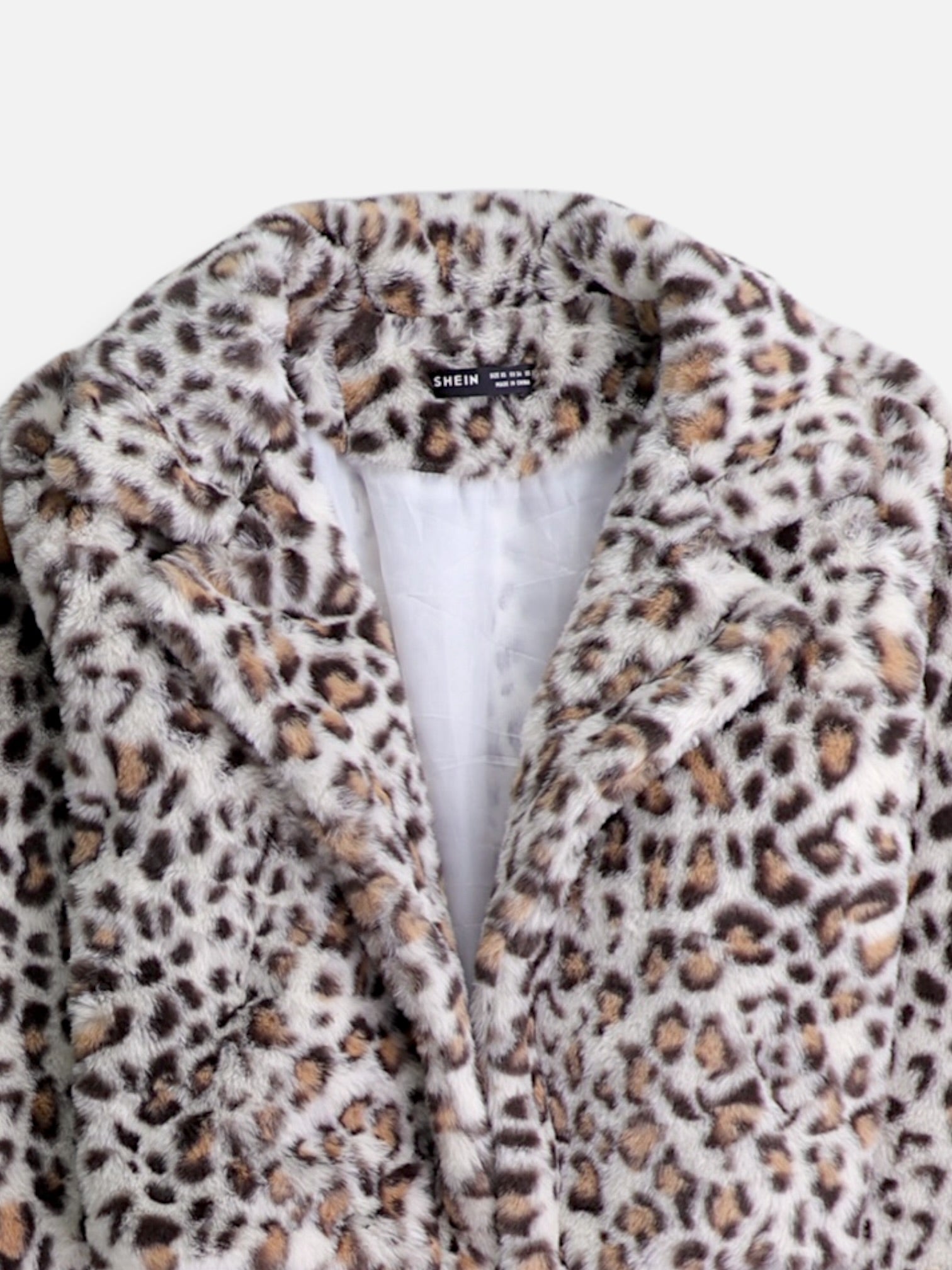 SHEIN Chaqueta Casual Teddy - Mujer - XS