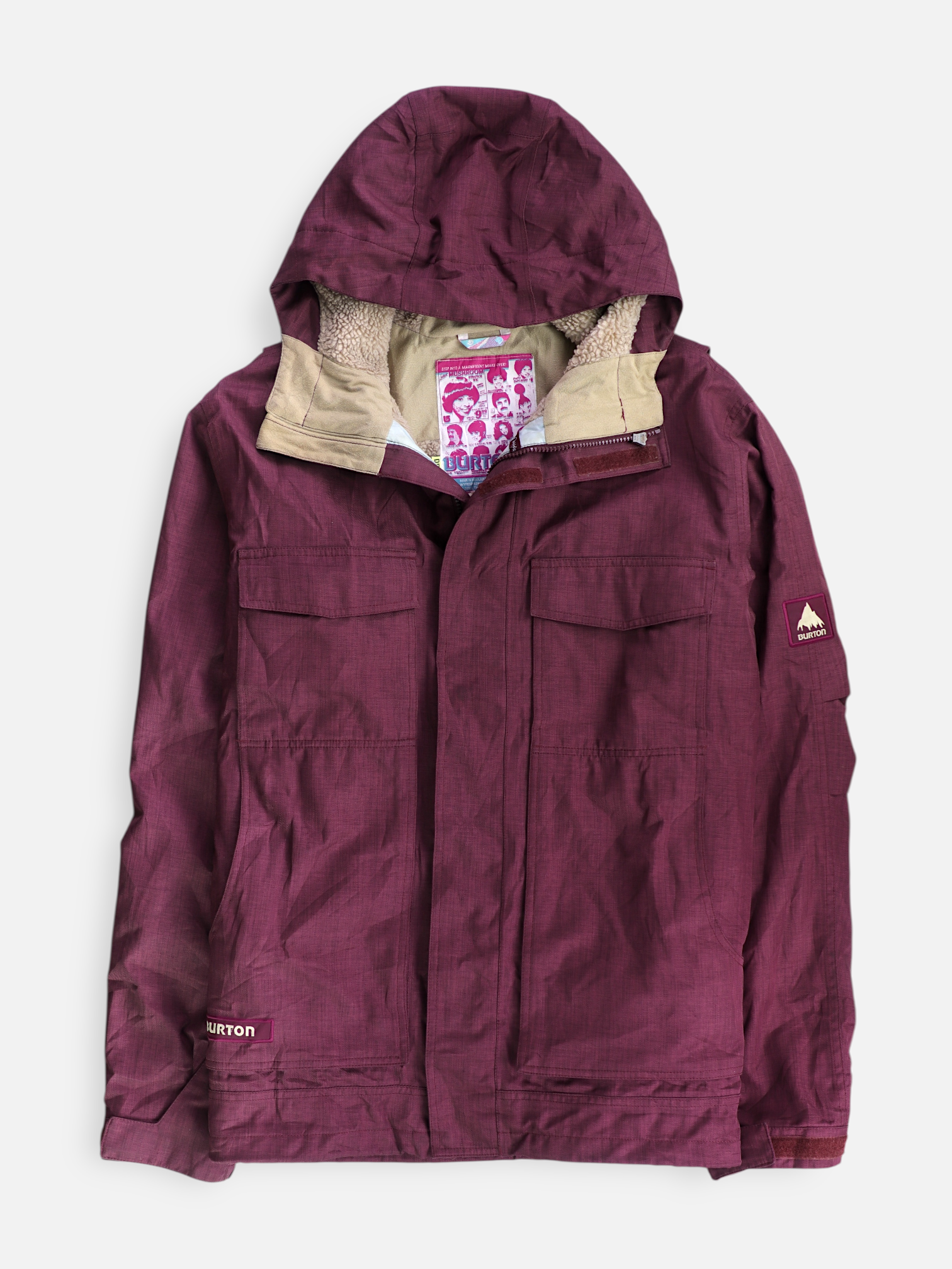 Chaqueta Impermeable Cargo - Hombre - N/A