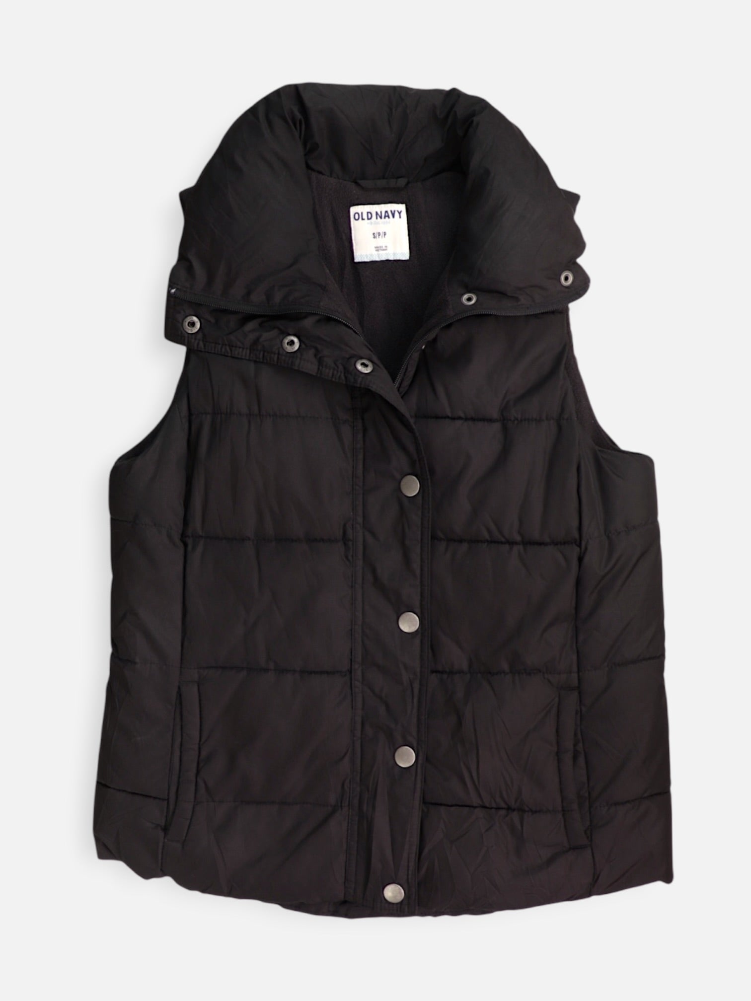 Old Navy Chaleco Puffer - Mujer - Small