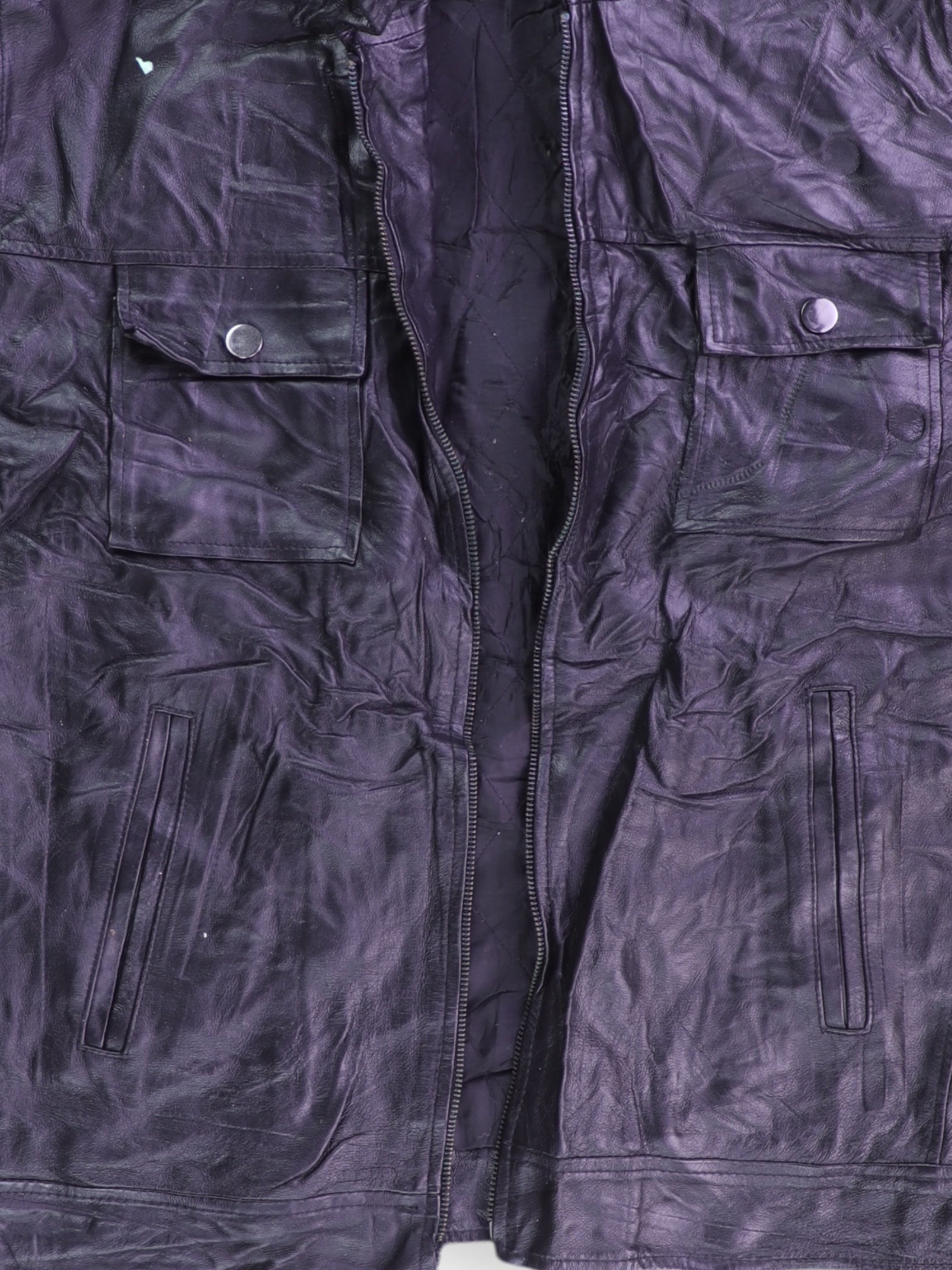 Chaqueta Casual Cuero - Hombre - 2XL