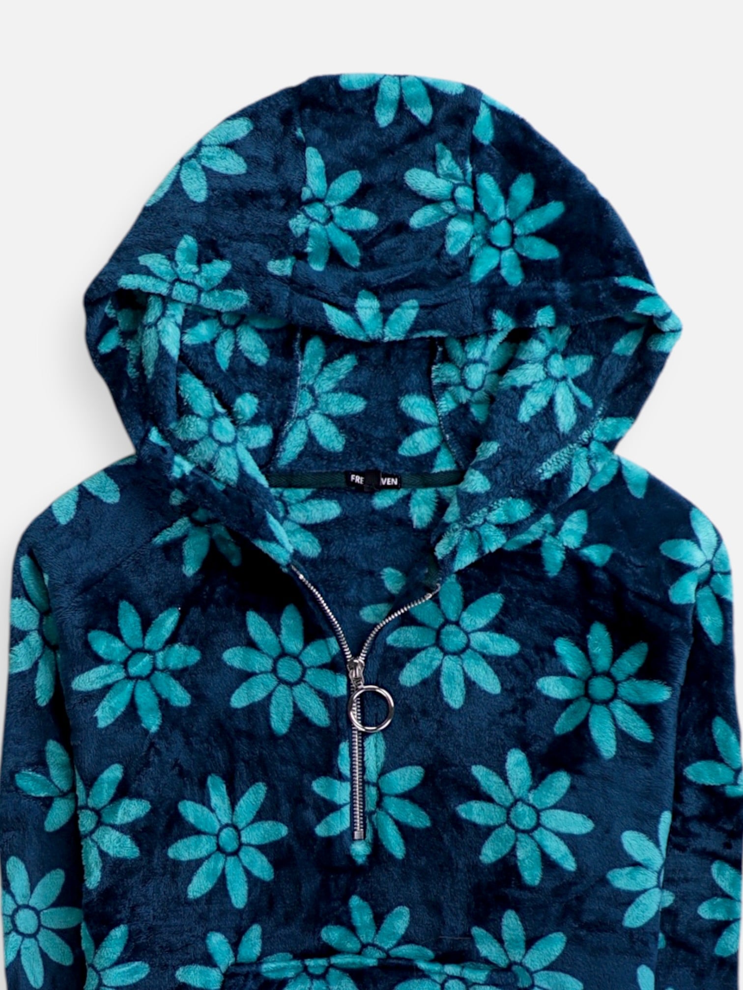 Sudadera Hoodie Teddy - Mujer - Large