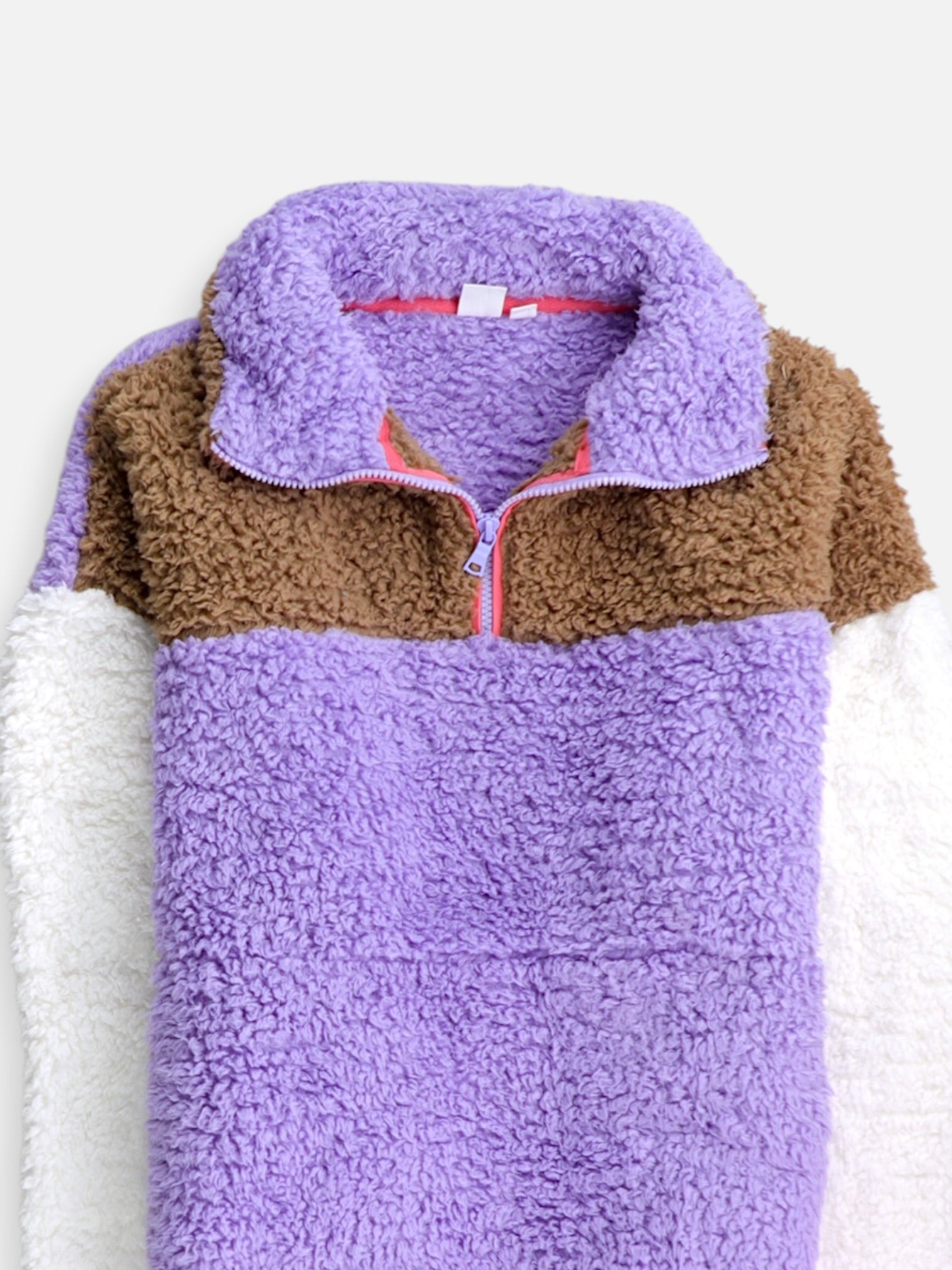 GAP Sueter Fleece Color Block - Mujer - Large