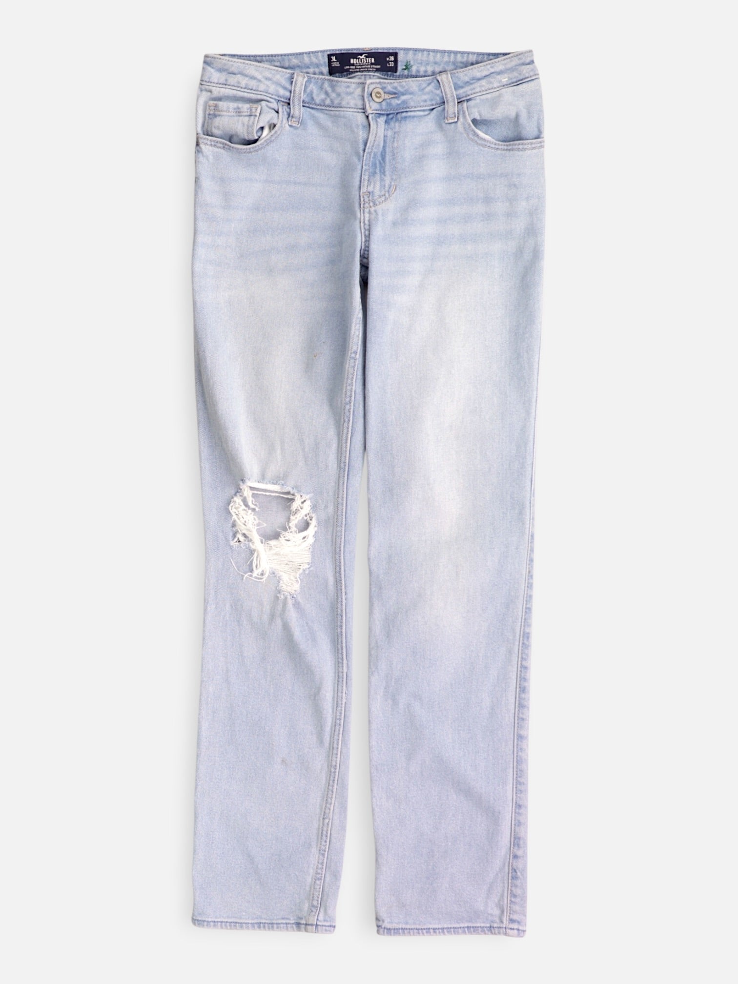 Hollister Jean Regular Fit Denim - Mujer - 26x33