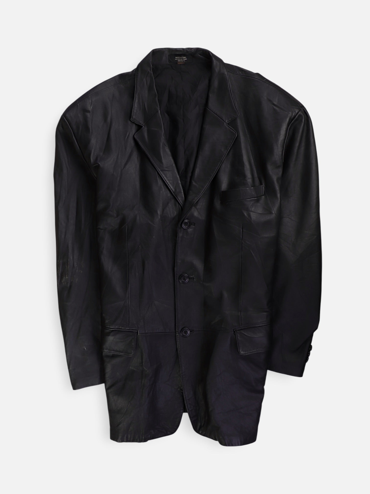 Chaqueta Casual Cuero - Hombre - XL