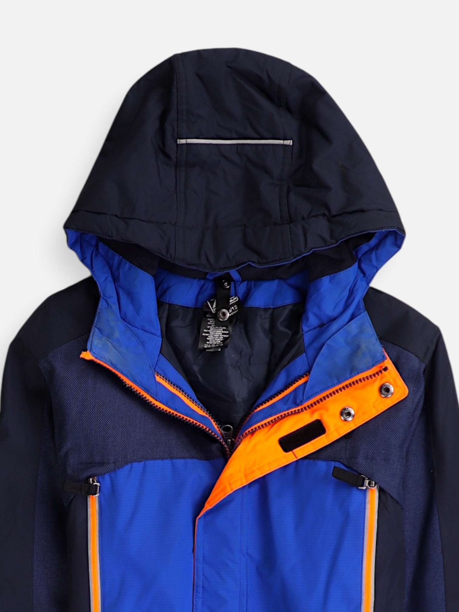 ZERO X POSUR Chaqueta Impermeable Color Block - Niño - Medium - 10-12Y (Años)