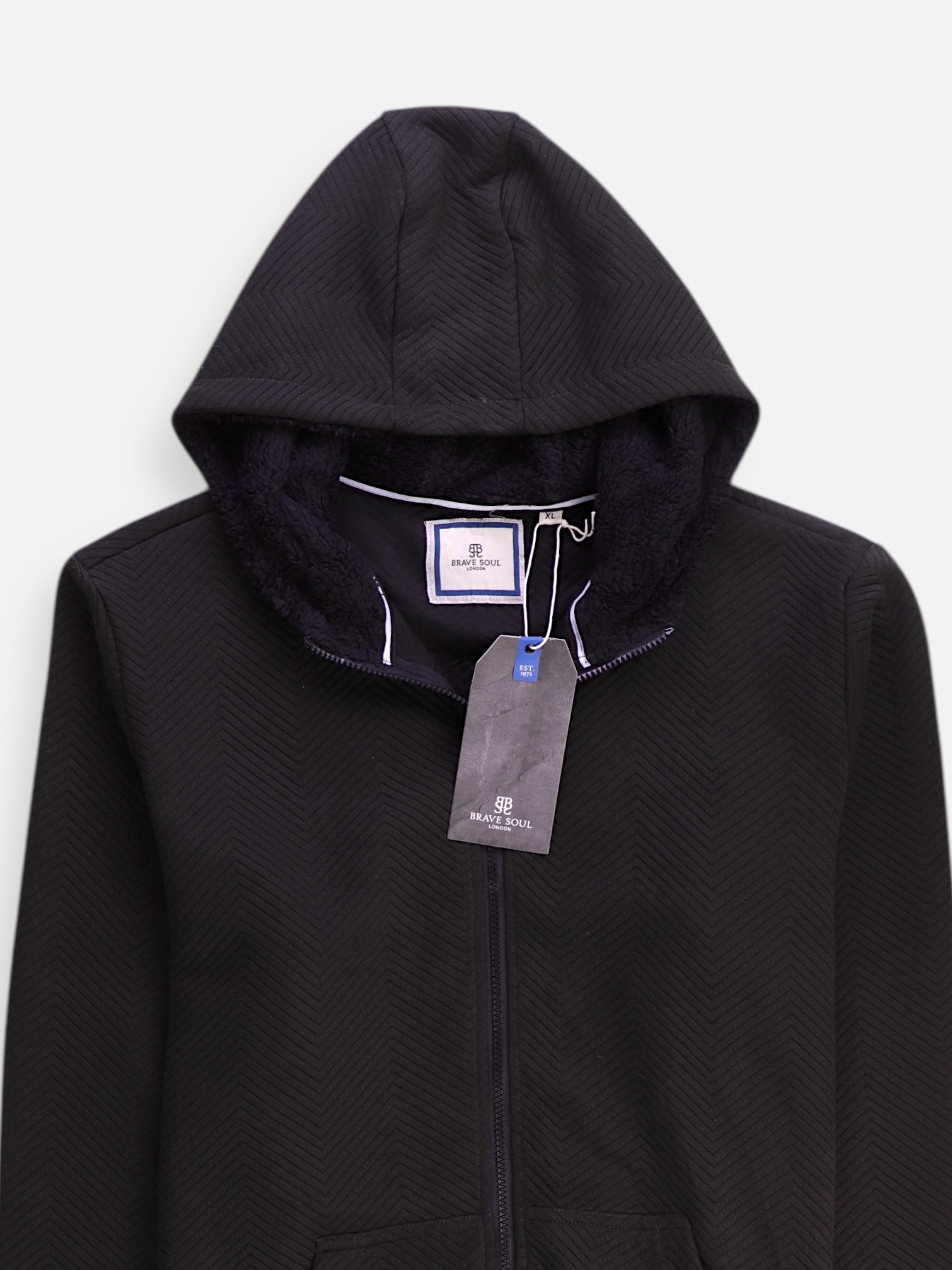 Sudadera Hoodie Basic - Hombre - XL