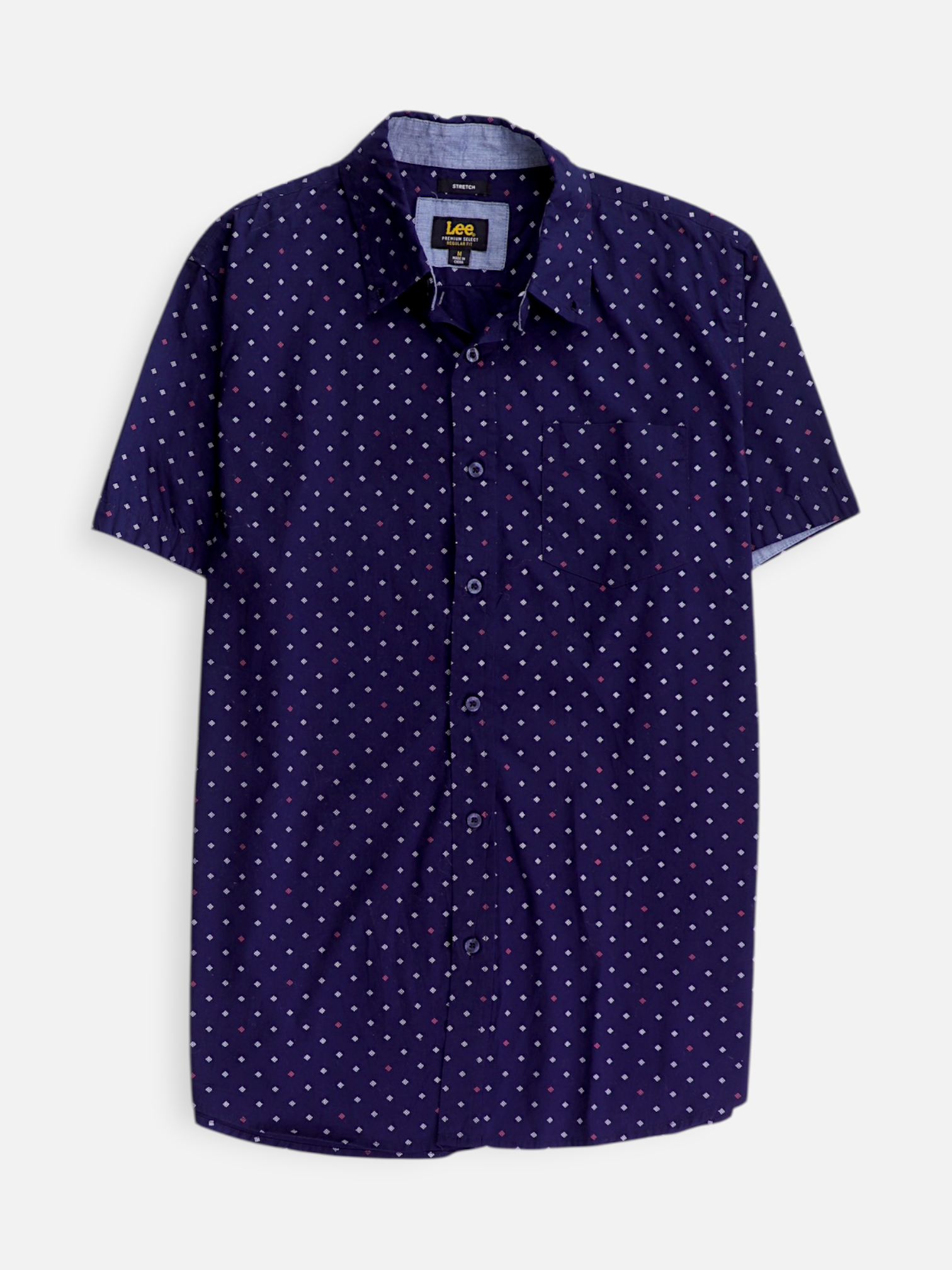 LEE Camisa Casual - Hombre - Medium