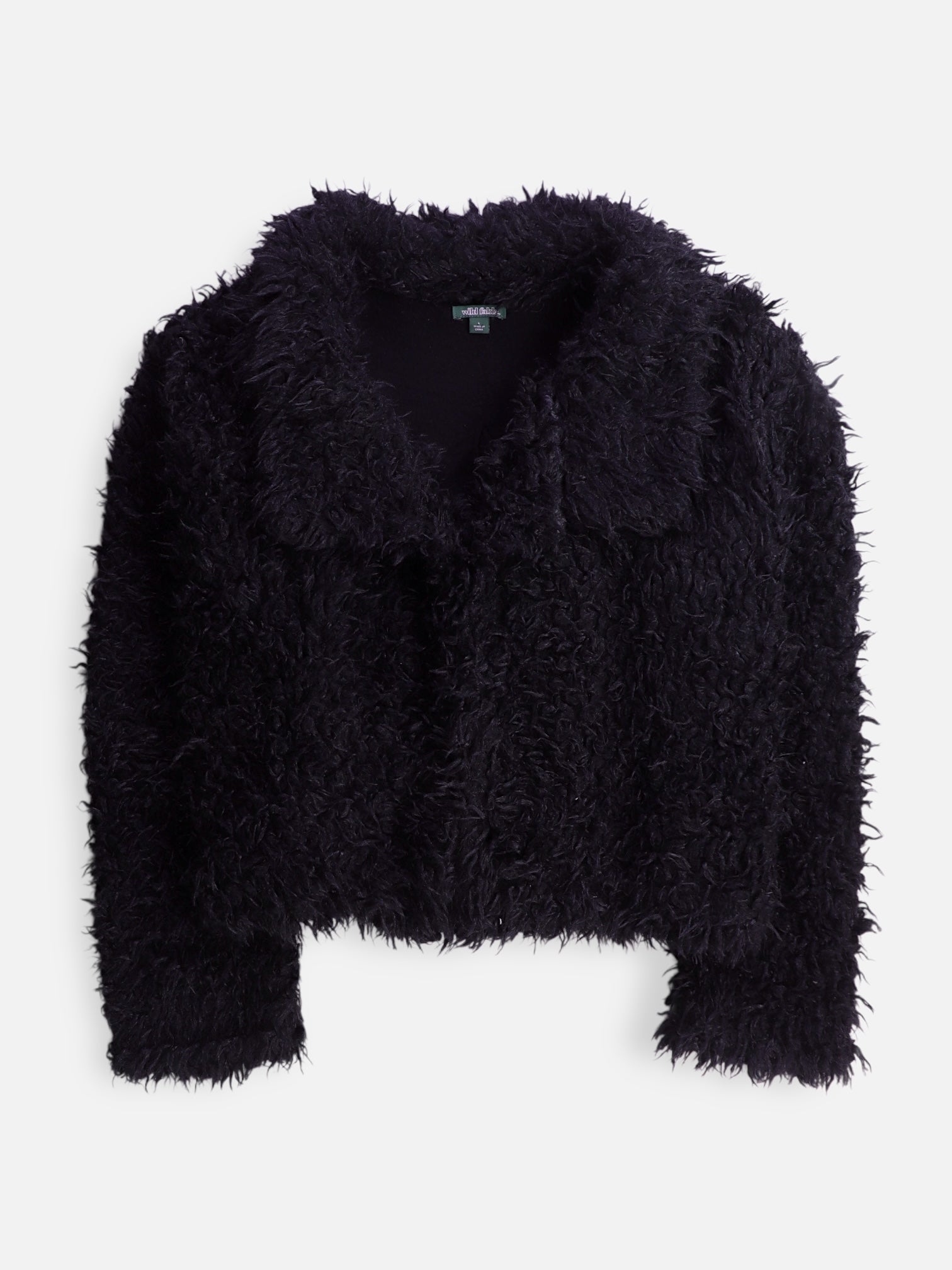 Wild Fable Chaqueta Bolero Teddy - Mujer - Large