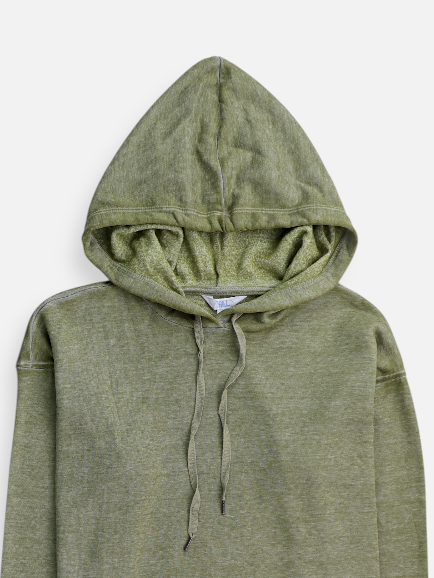 TIME THRU Sudadera Hoodie Basic - Mujer - Small