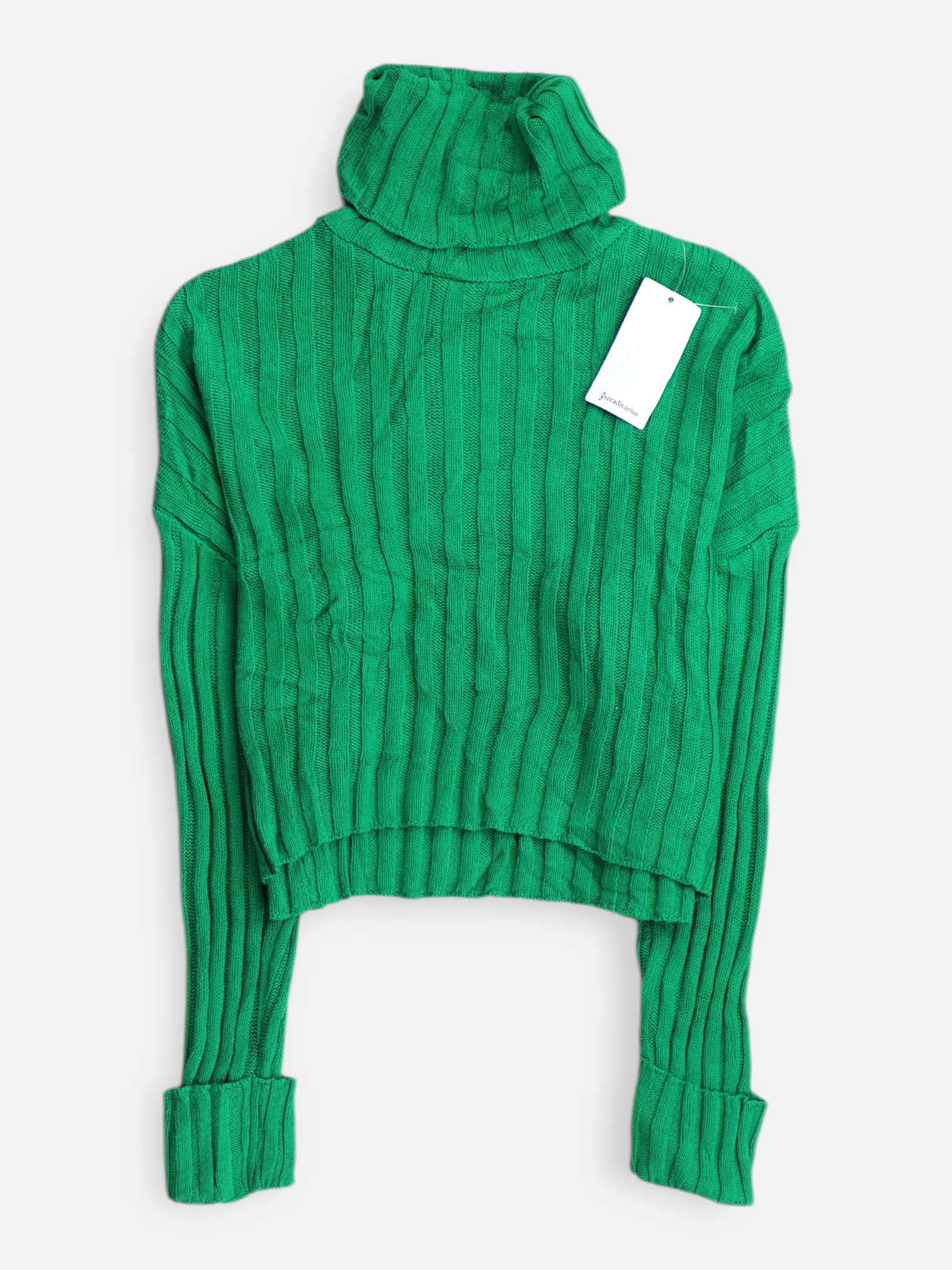 Stradivarius Sueter Knit Crop Top - Mujer - XS