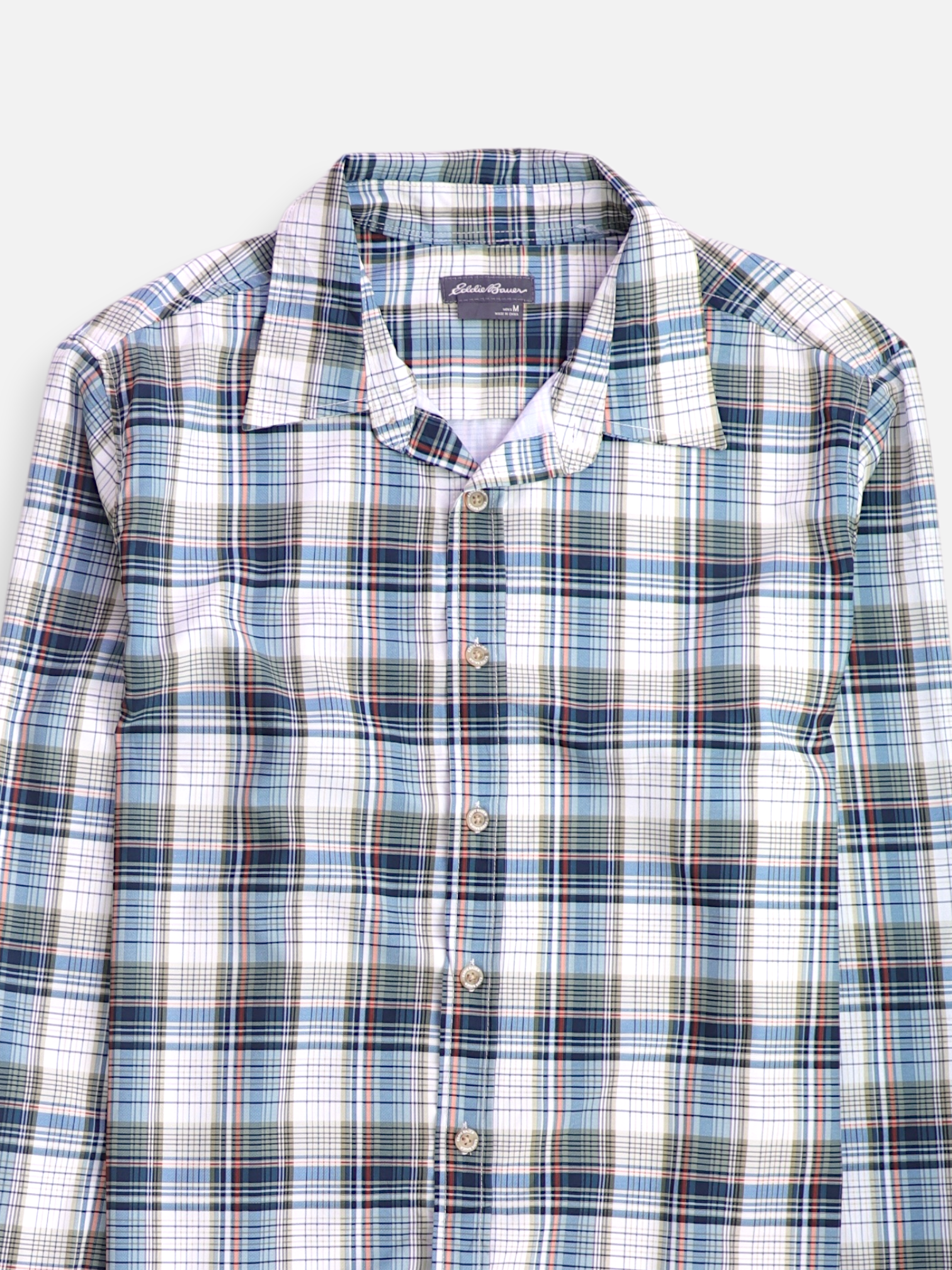 Eddie Bauer Camisa Casual - Hombre - Medium