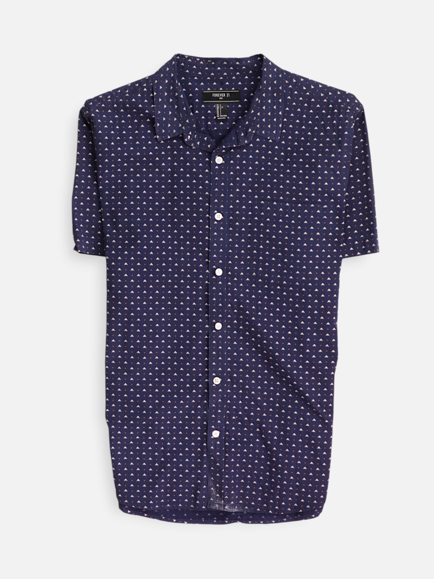 Forever 21 Camisa Casual - Hombre - Large