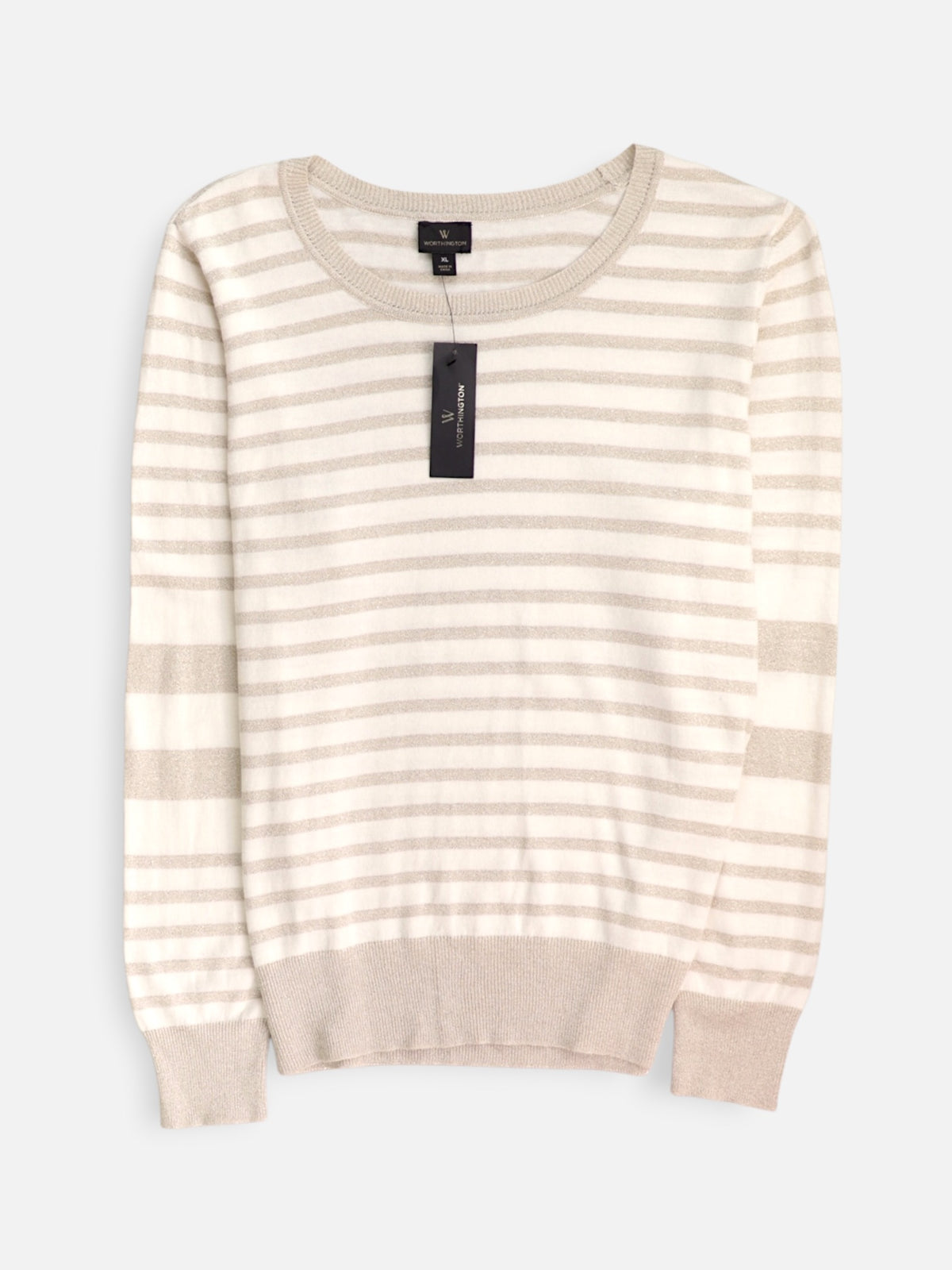WORTHINGTON Sueter Knit Color Block - Mujer - XL