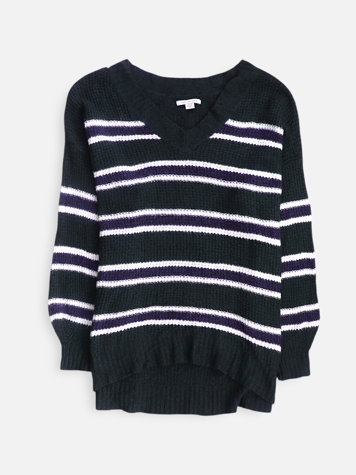 American Eagle Sueter Color Block - Mujer - Small