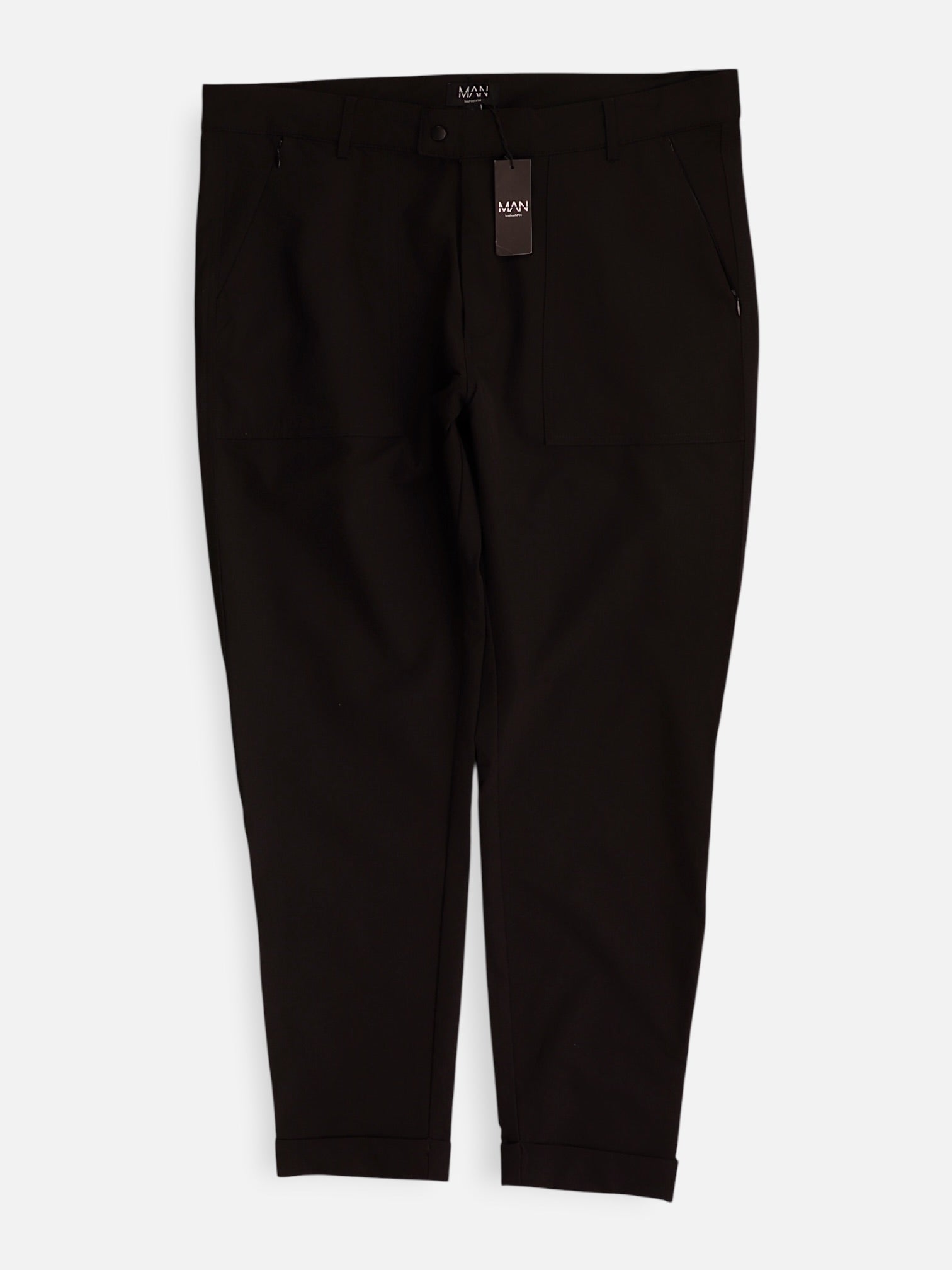 boohooman Pantalon Regular Fit Casual - Hombre - XL