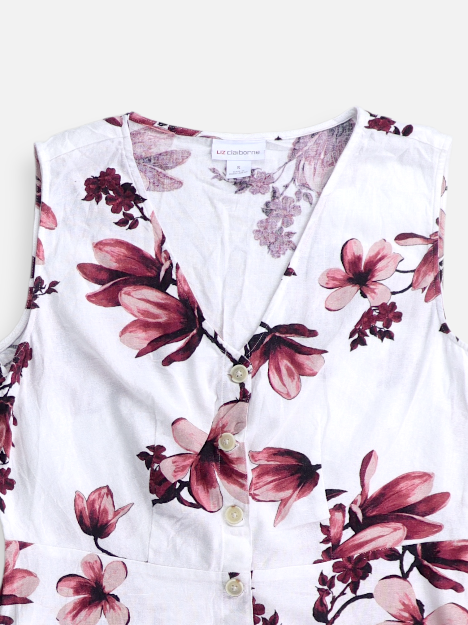 LIZ claiborne Blusa Casual - Mujer - Small