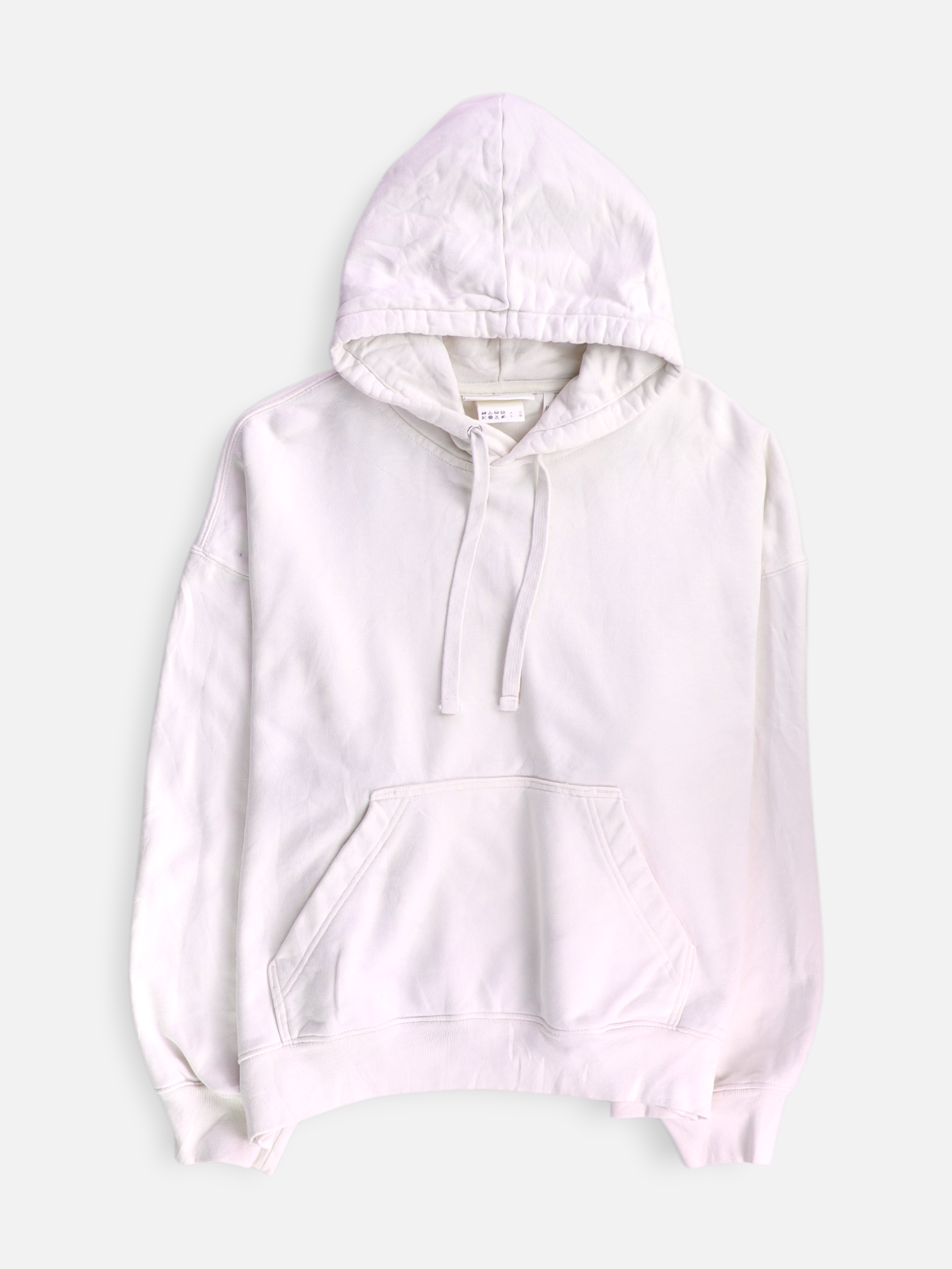H&M Sudadera Hoodie Basic - Mujer - Large