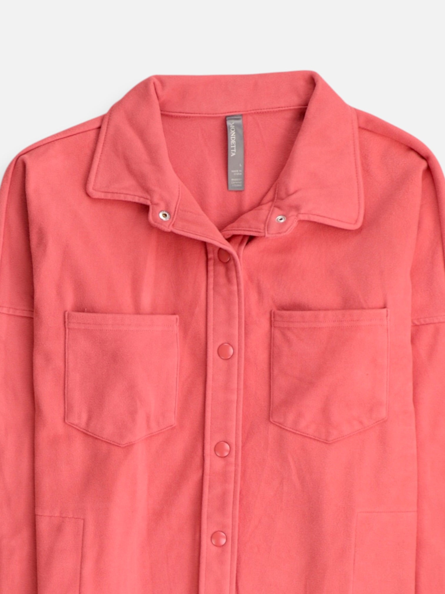Chaqueta Sobrecamisa Basic - Mujer - Large