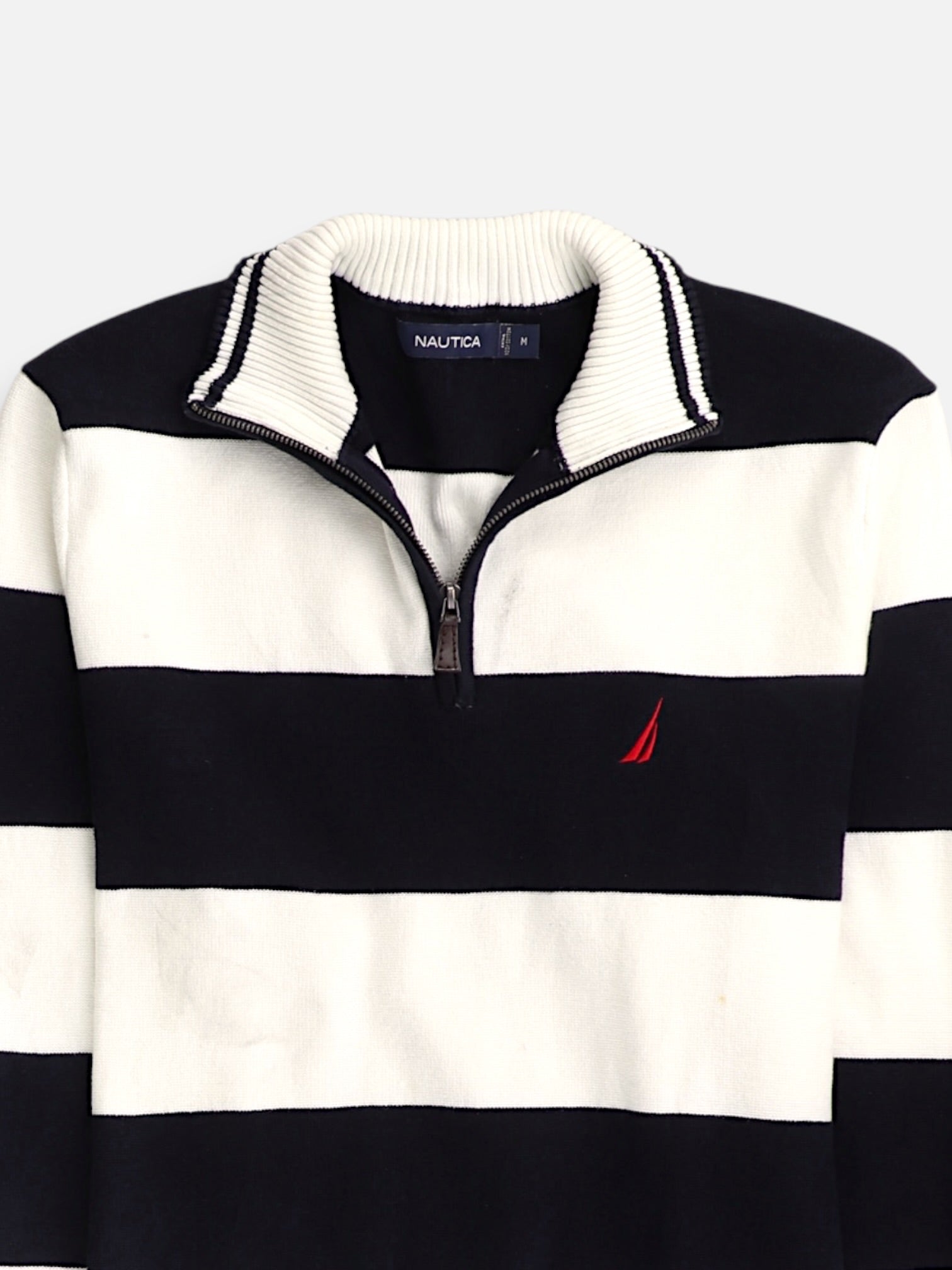 Nautica Sueter Knit Color Block - Hombre - Medium