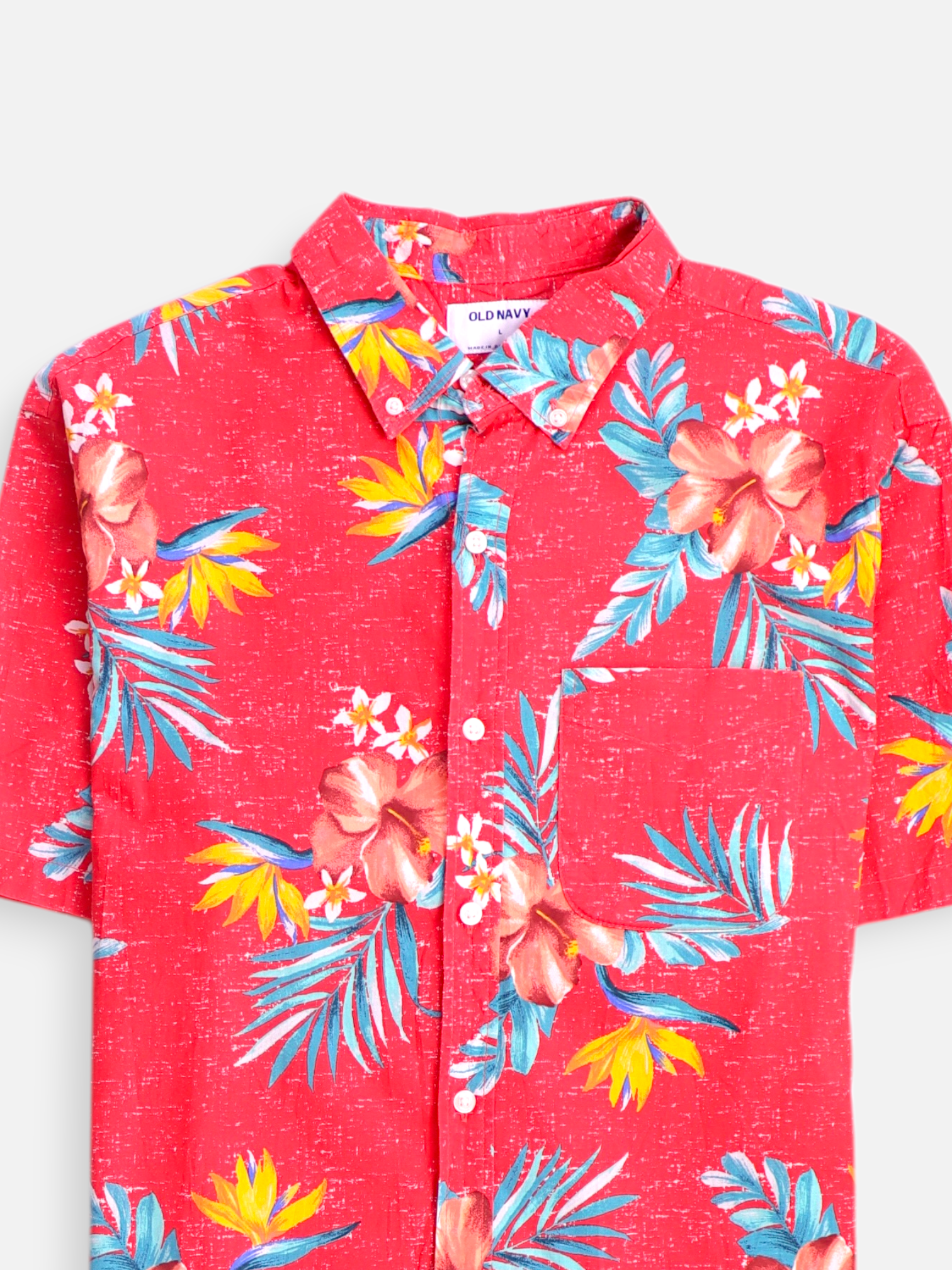 Old Navy Camisa Verano - Hombre - Large