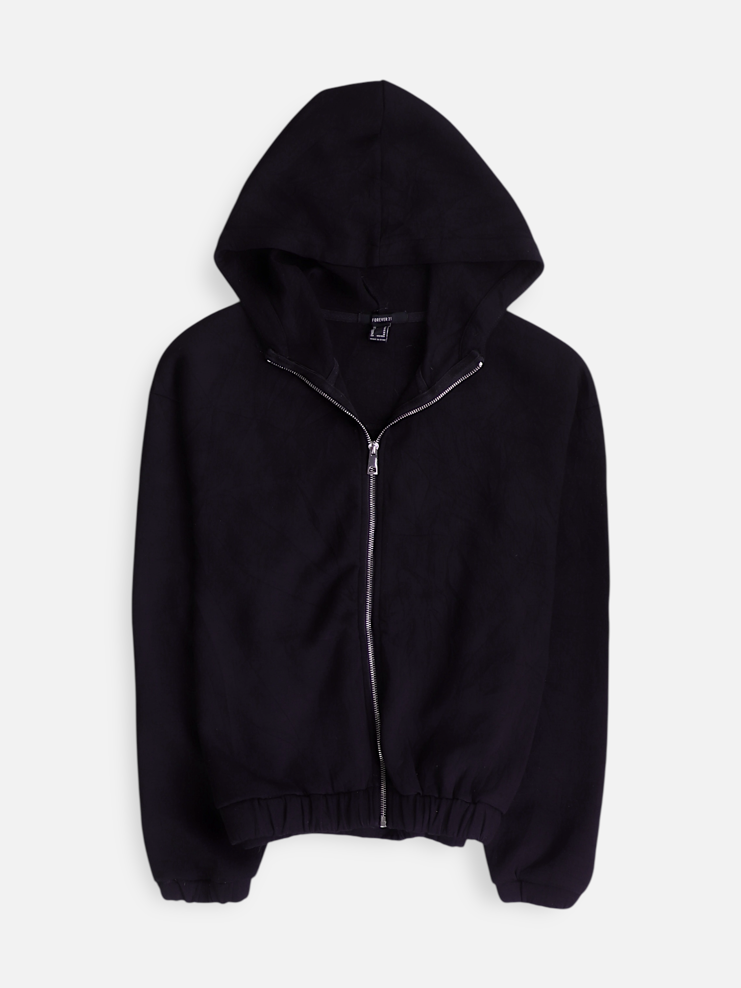 Forever 21 Sudadera Hoodie Basic - Mujer - Medium