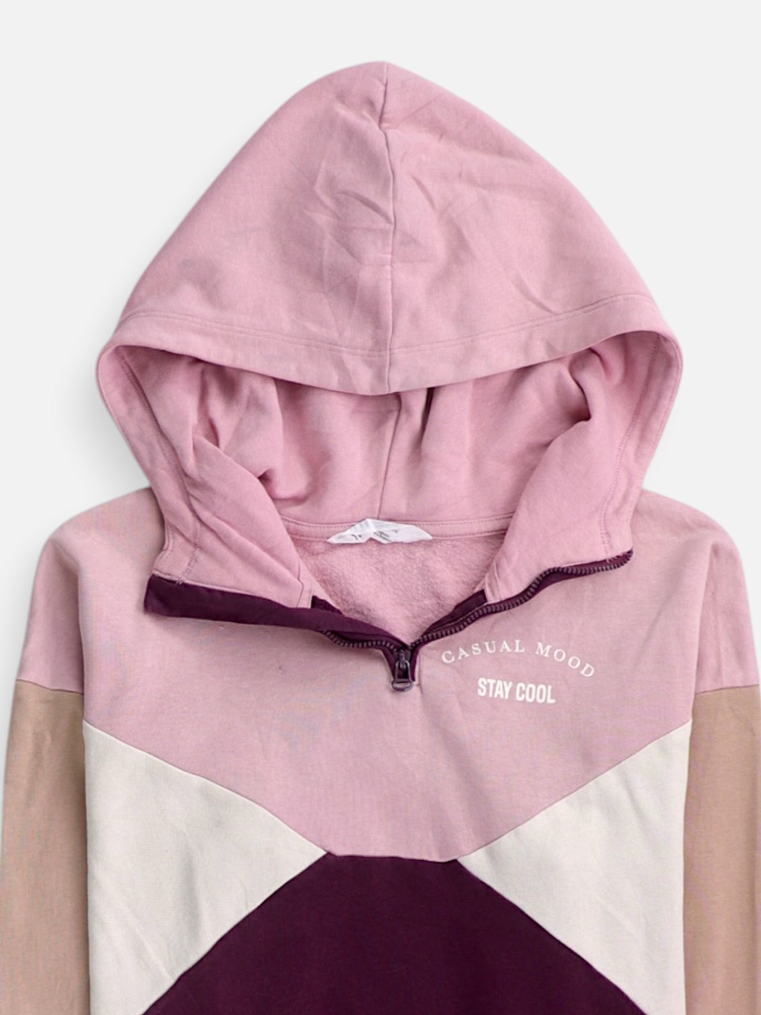 H&M Sudadera Fleece Color Block - Niña - N/A - 16-18Y (Años)