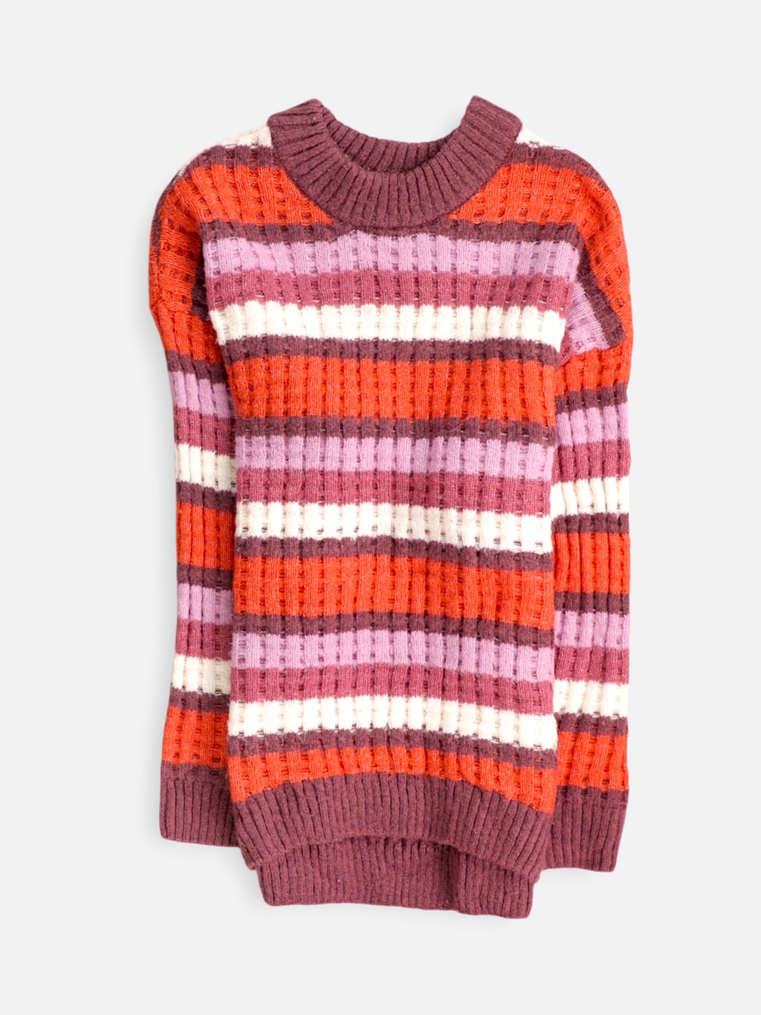 Sueter Knit Color Block - Mujer - Medium