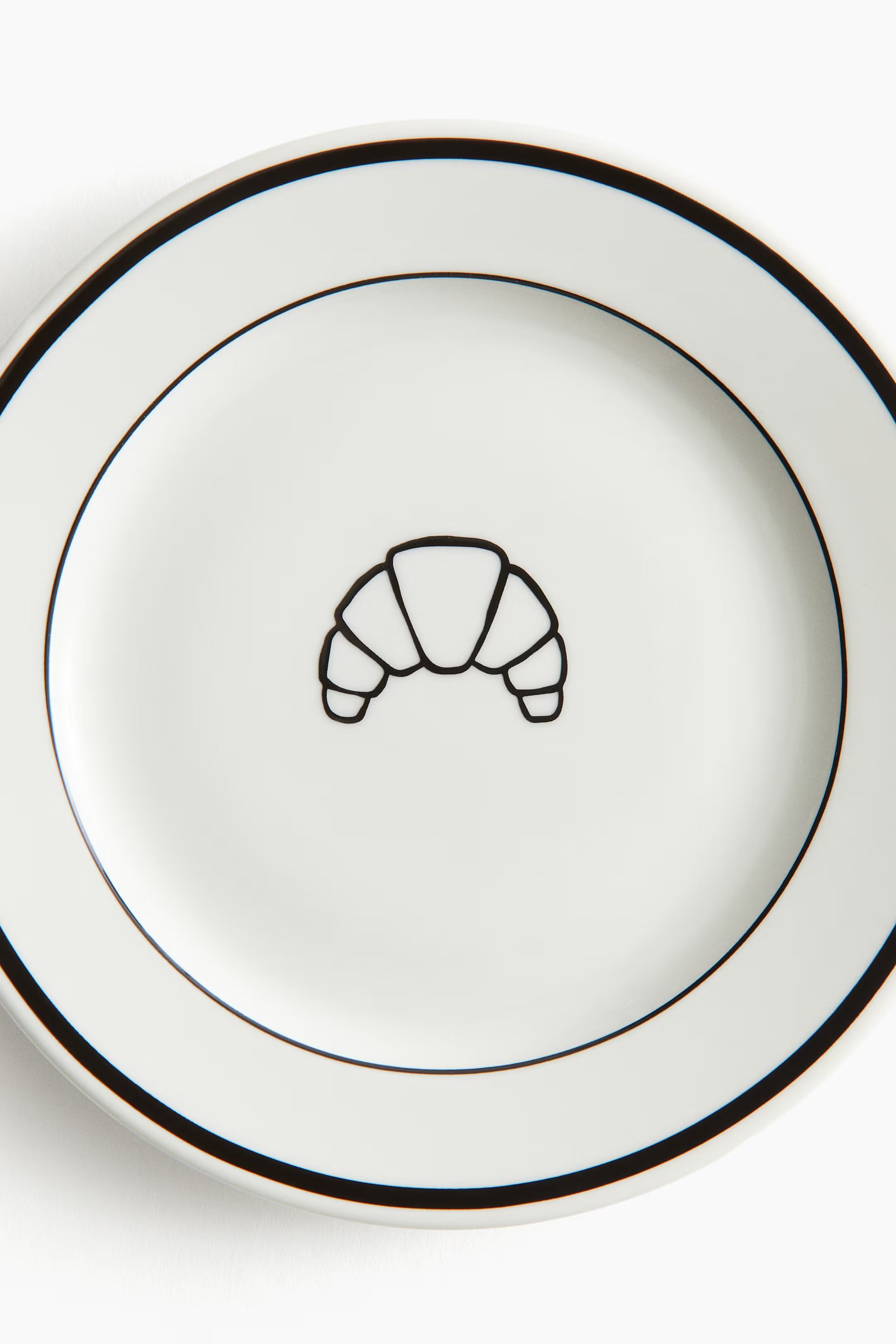 H&M Home Plato Decorativo Porcelana - Mediano