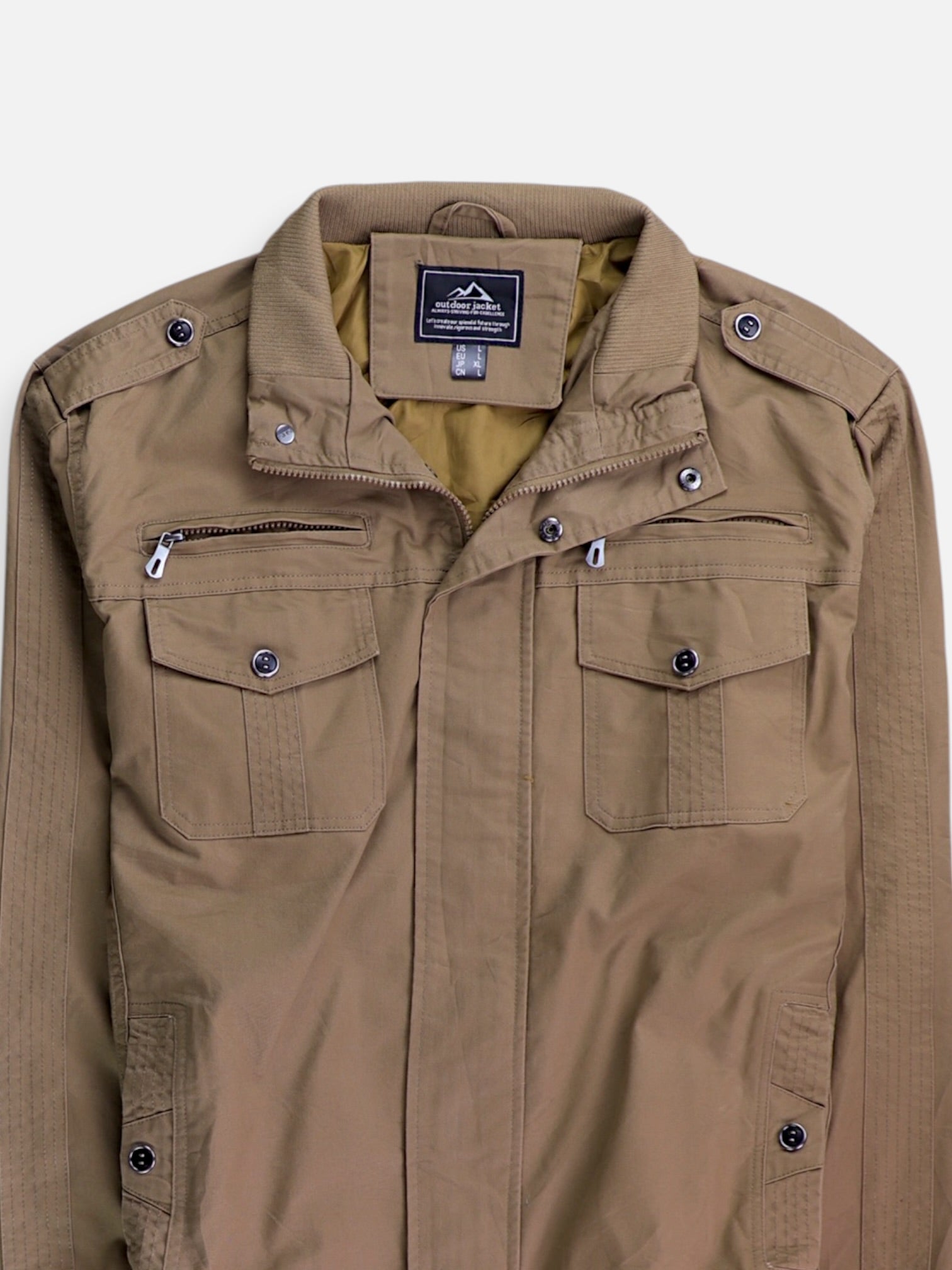 Chaqueta Casual Fleece - Hombre - Large