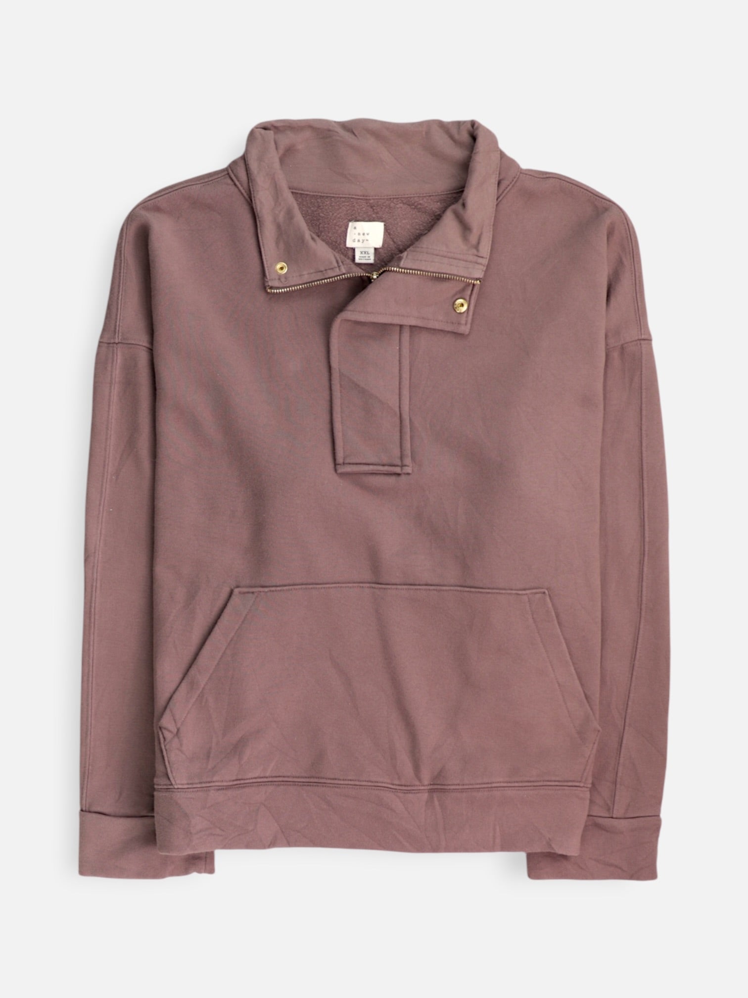 a new day Sudadera Fleece Basic - Mujer - 2XL