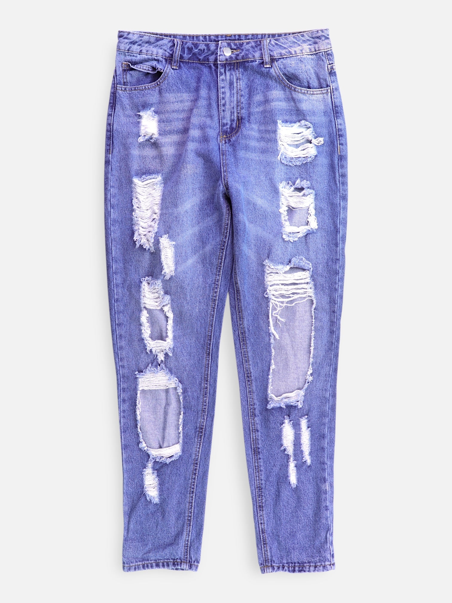 Fashionnova Jean Regular Fit Denim - Mujer - XL