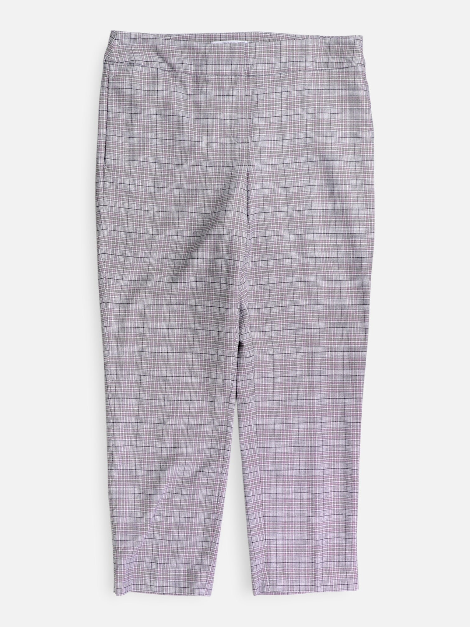 KASPER Pantalon Regular Fit Plaid Types - Mujer - 12