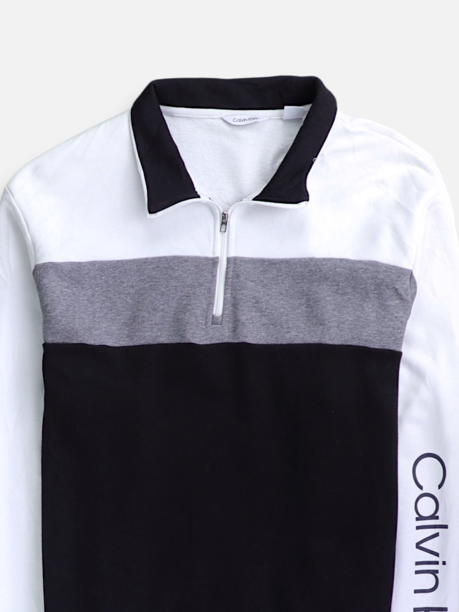 Calvin Klein Sudadera Fleece Color Block - Hombre - XL