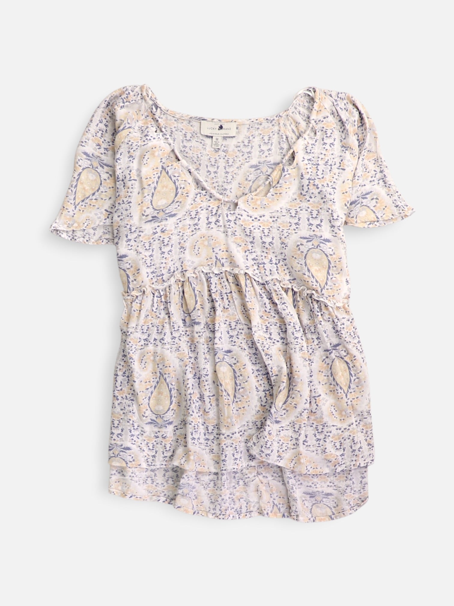 LUCKY BRAND Blusa Casual - Mujer - Medium