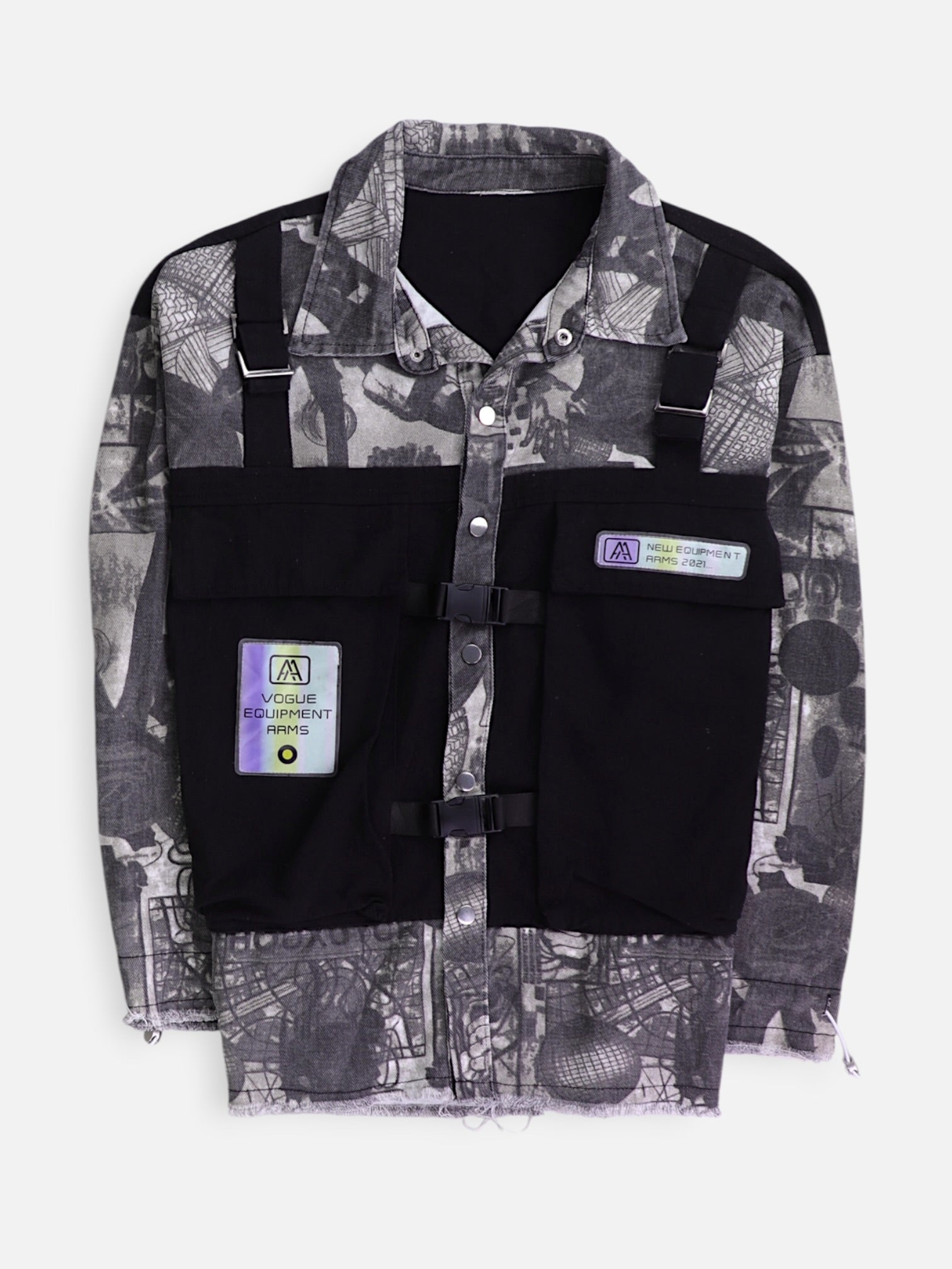 Chaqueta Sobrecamisa Denim - Hombre - N/A