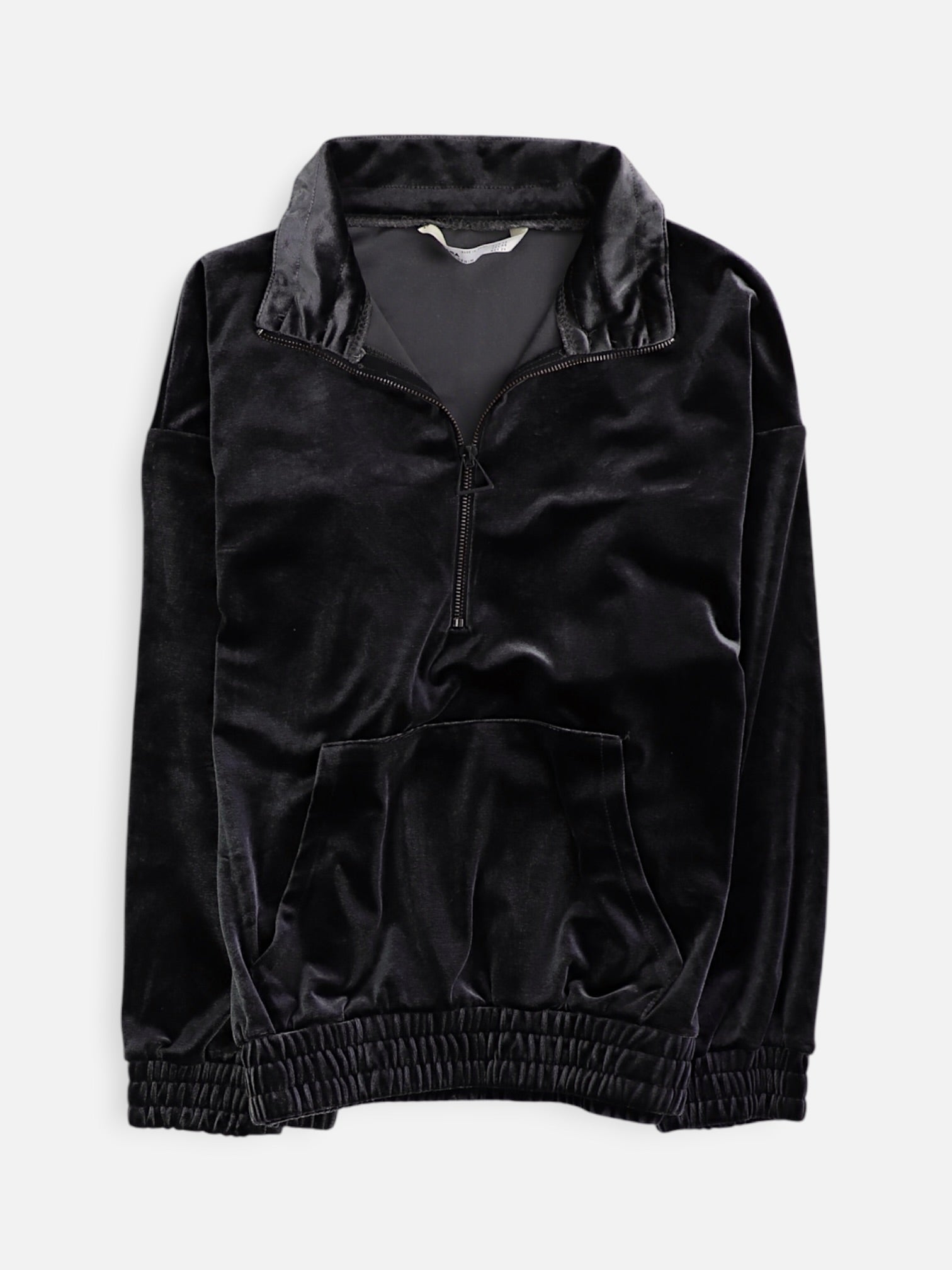 ZARA Sudadera Fleece Basic - Mujer - XS