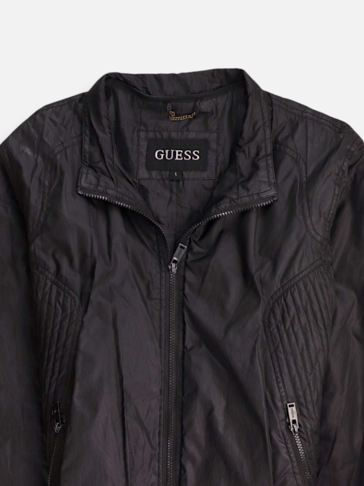 Guess Chaqueta Casual Impermeable - Hombre - Large