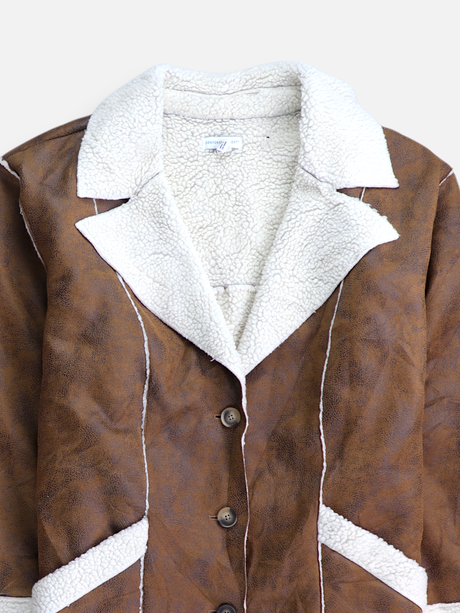 Chaqueta Sherpa Trucker Basic - Mujer - XL
