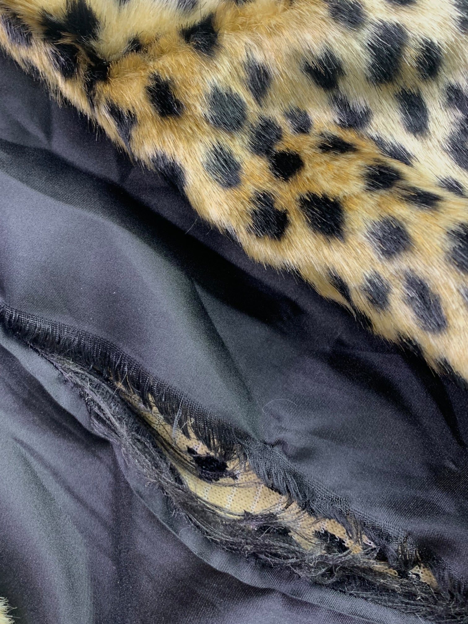 EXPRESS Abrigo Casual Animal Print - Mujer - Small