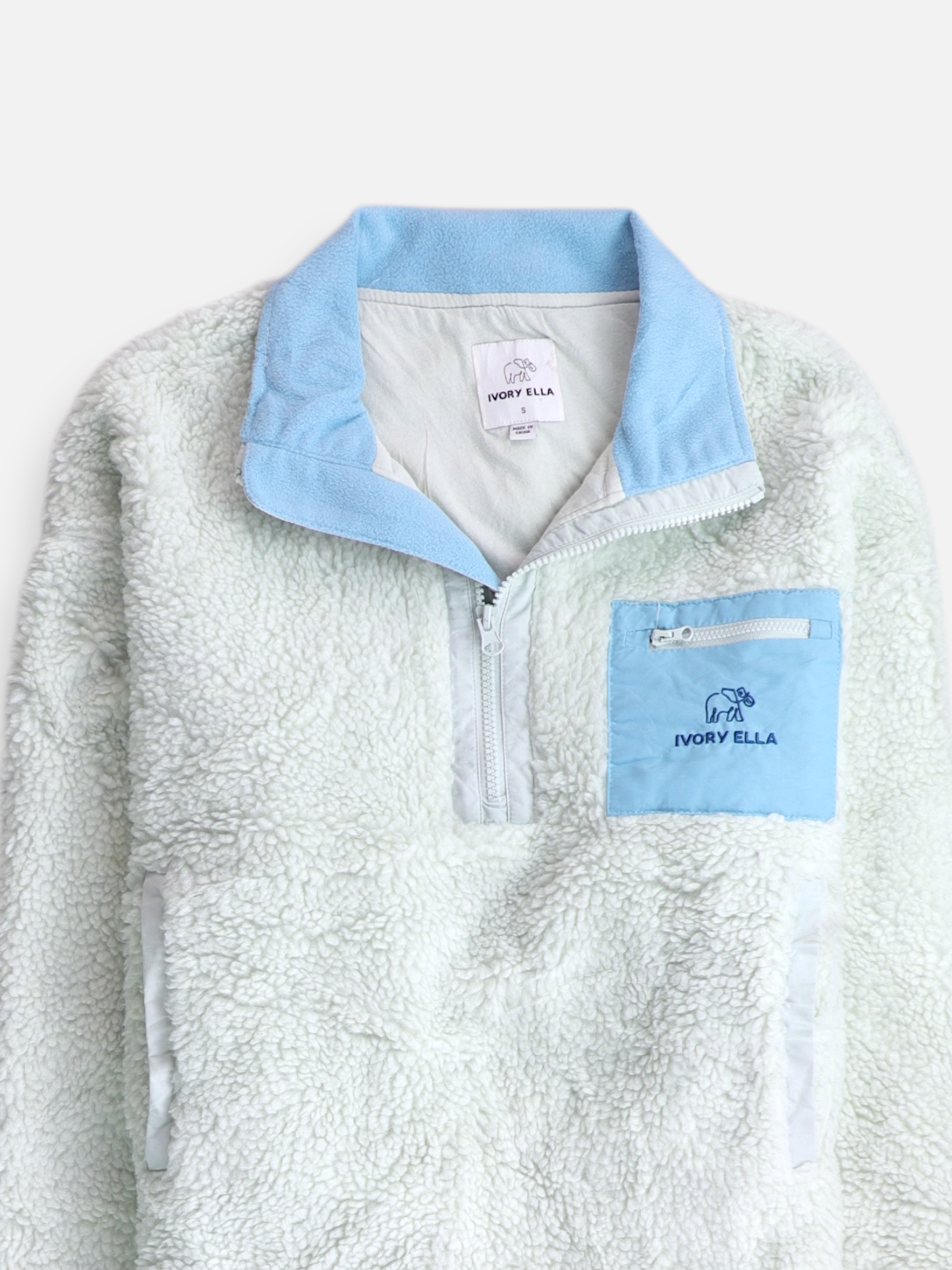 Sueter Fleece Casual - Mujer - Small