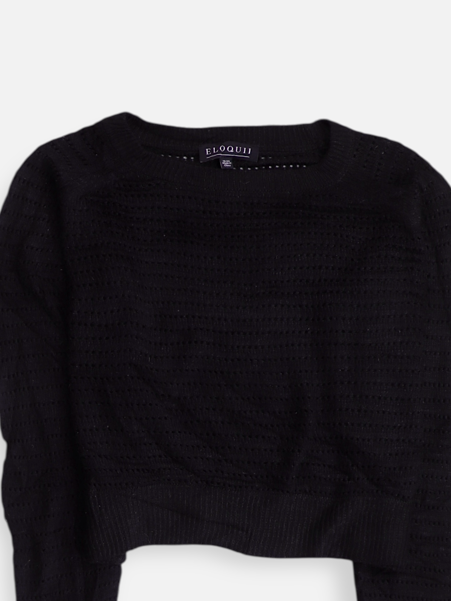 Sueter Knit Crop Top - Mujer - 18/20