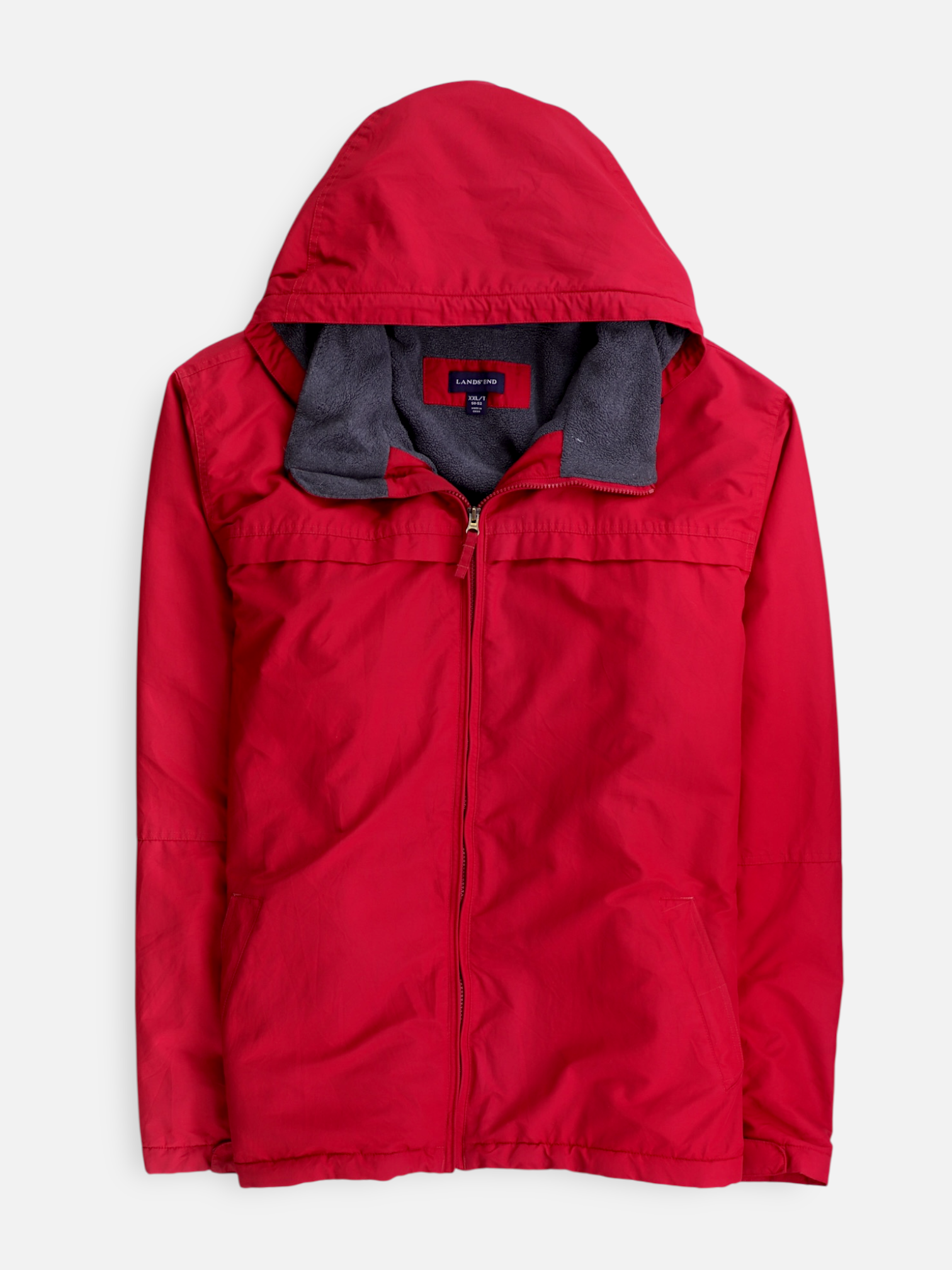 LANDS END Chaqueta Impermeable Basic - Hombre - 2XL