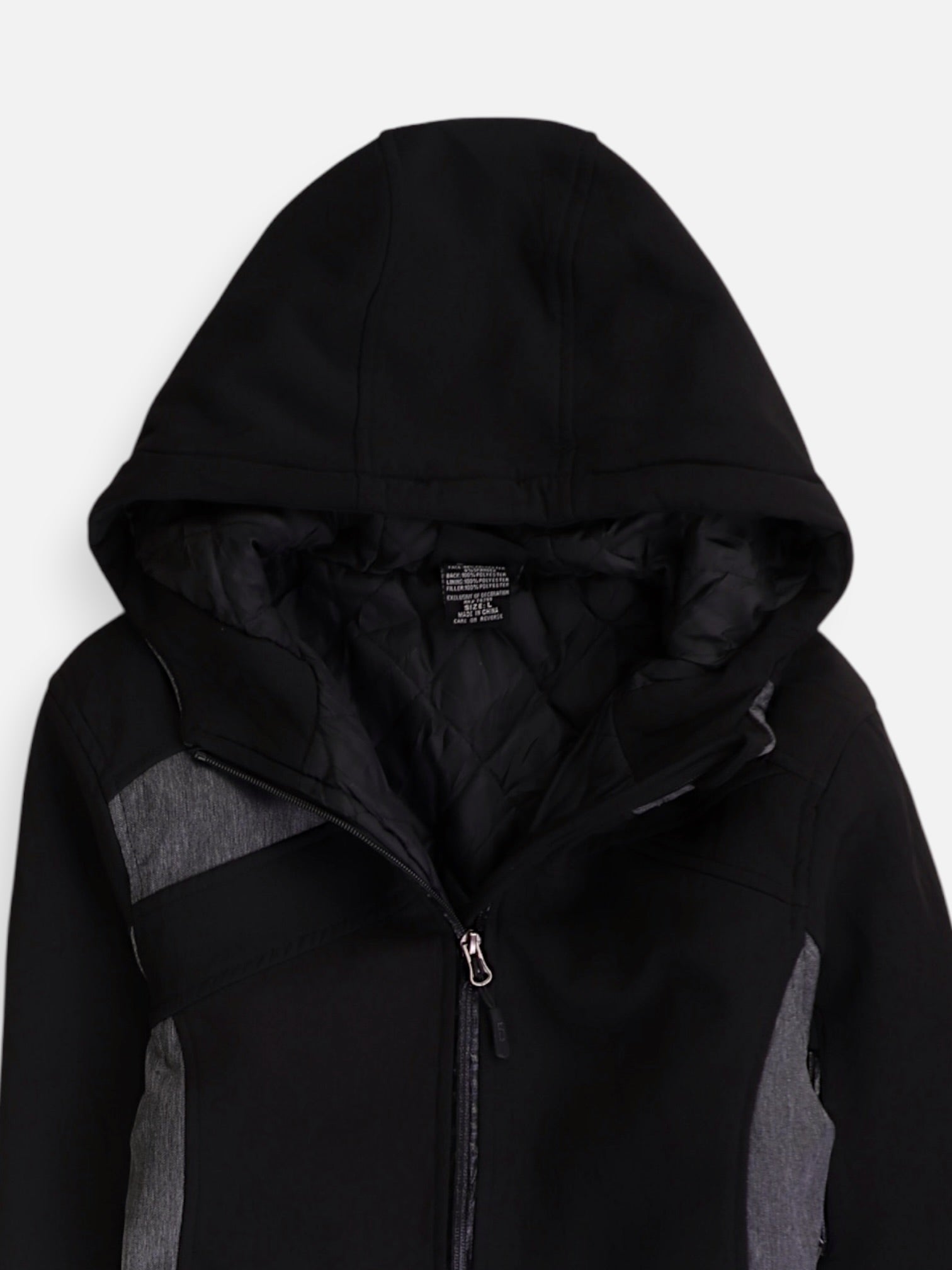 Chaqueta Casual Color Block - Mujer - Large