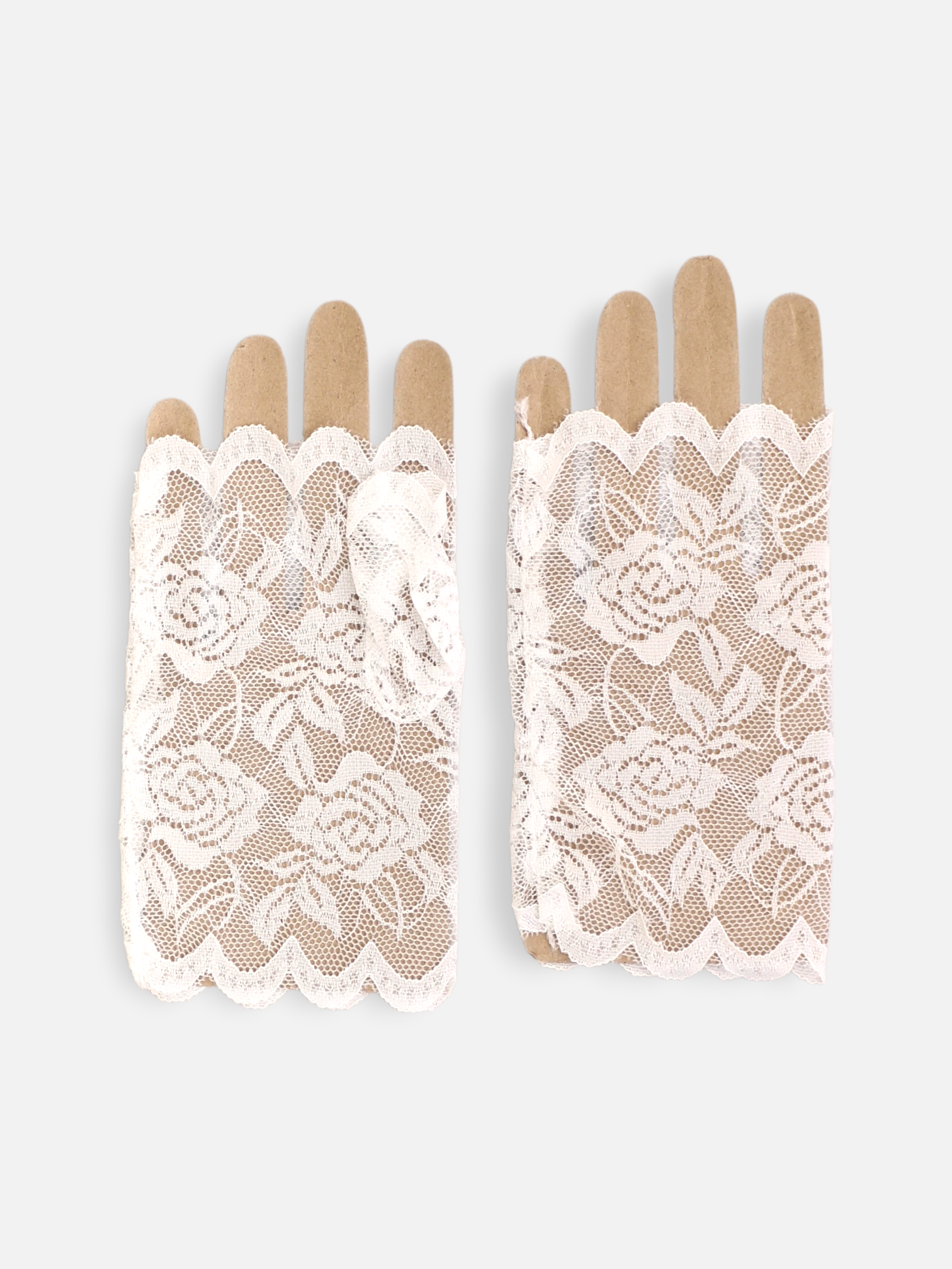Guantes De Encaje - Mujer - Talla Única (One Size)
