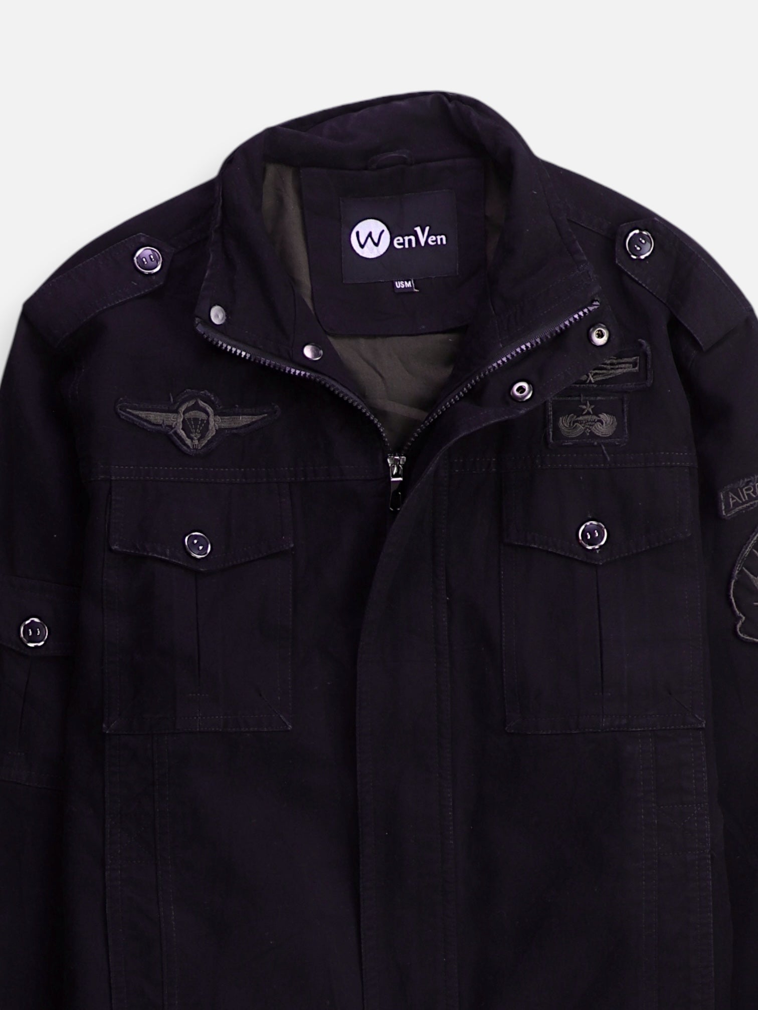 Chaqueta Casual Militar - Hombre - Medium