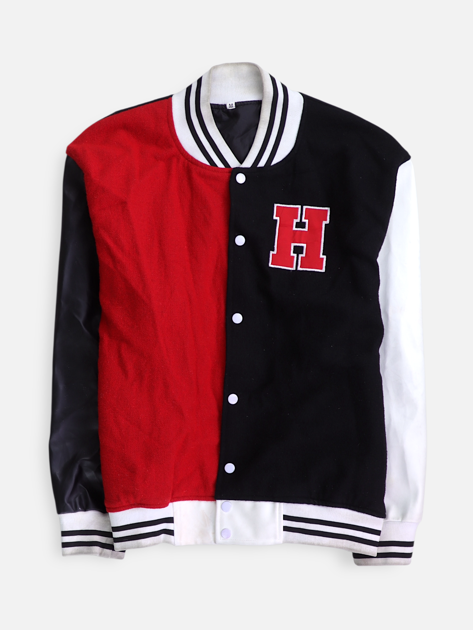 Chaqueta Bomber Color Block - Hombre - Medium