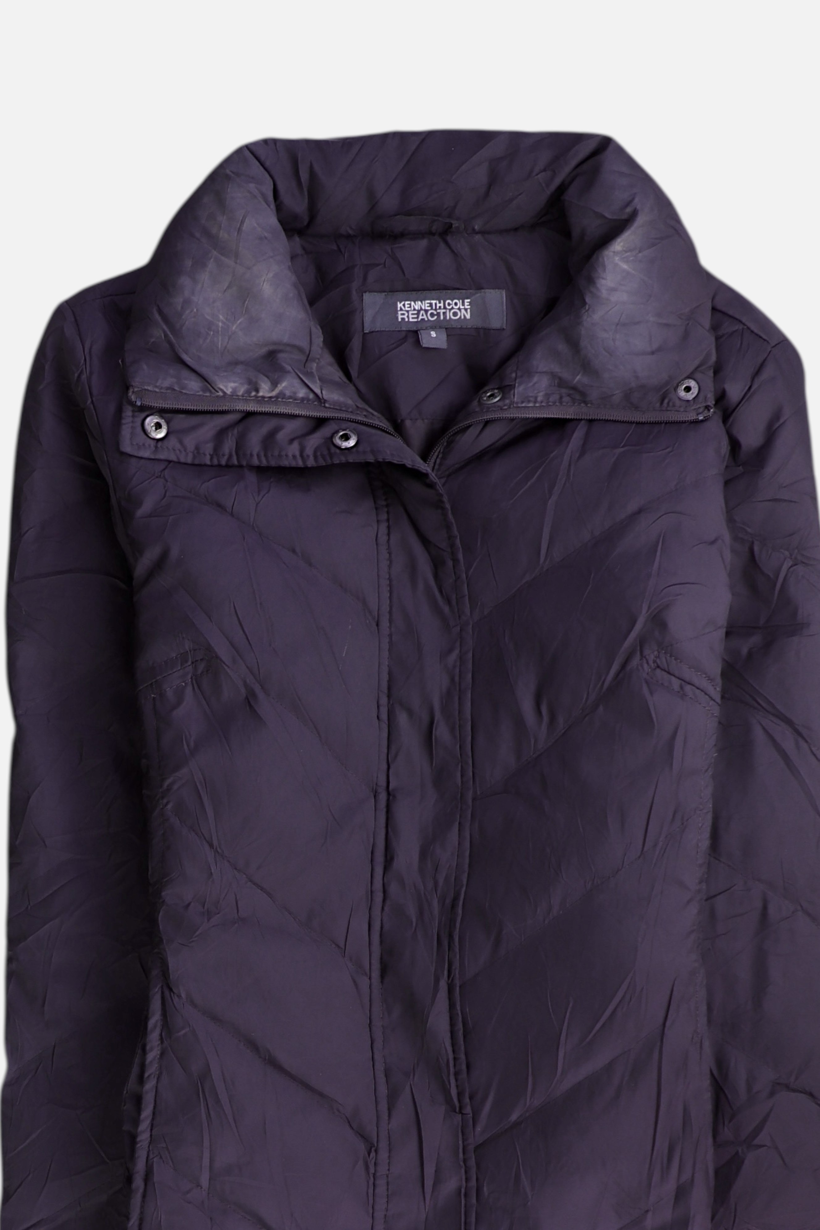 Kenneth Cole Abrigo Impermeable Puffer - Mujer - Small