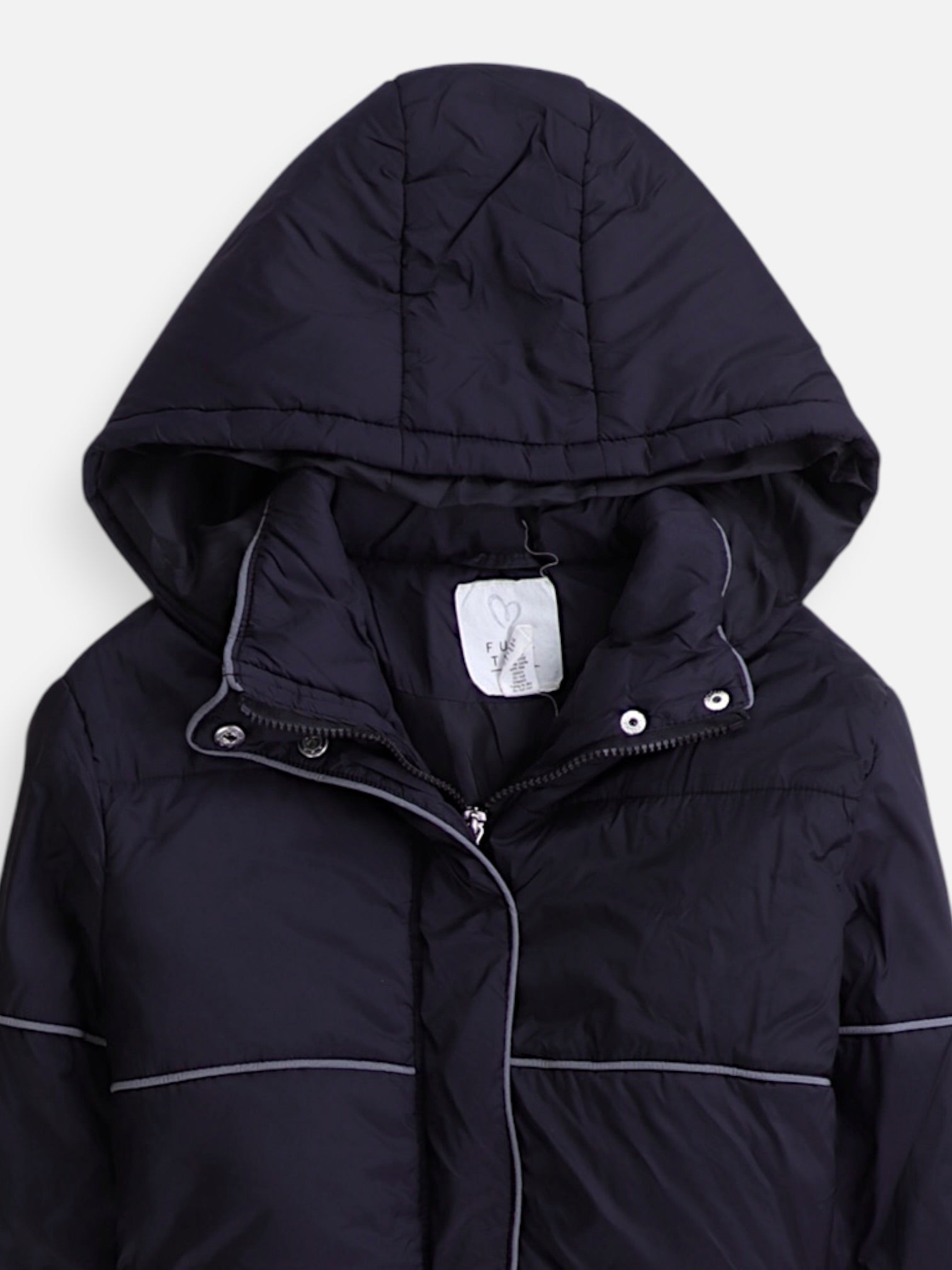 Chaqueta Puffer Crop Top - Mujer - Medium